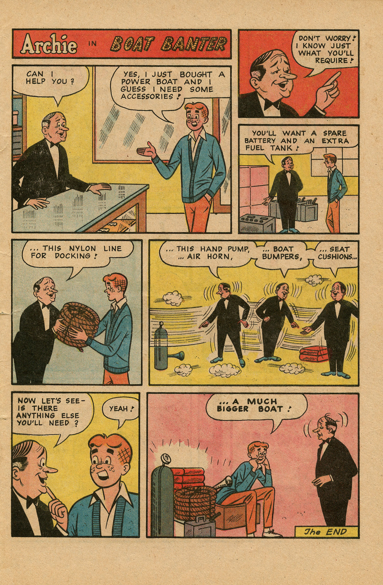 Read online Archie's Joke Book Magazine comic -  Issue #98 - 25