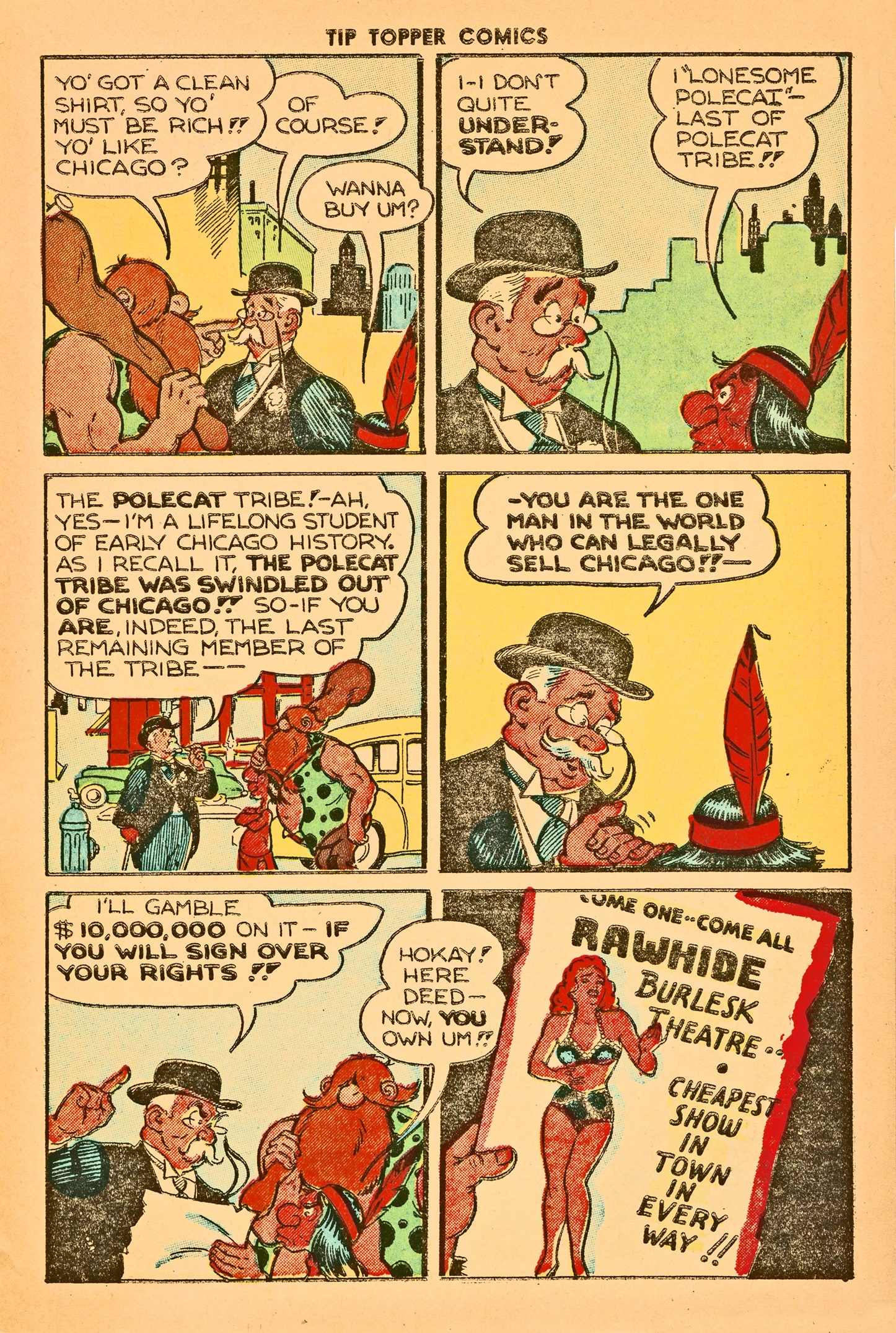 Read online Tip Topper Comics comic -  Issue #1 - 41