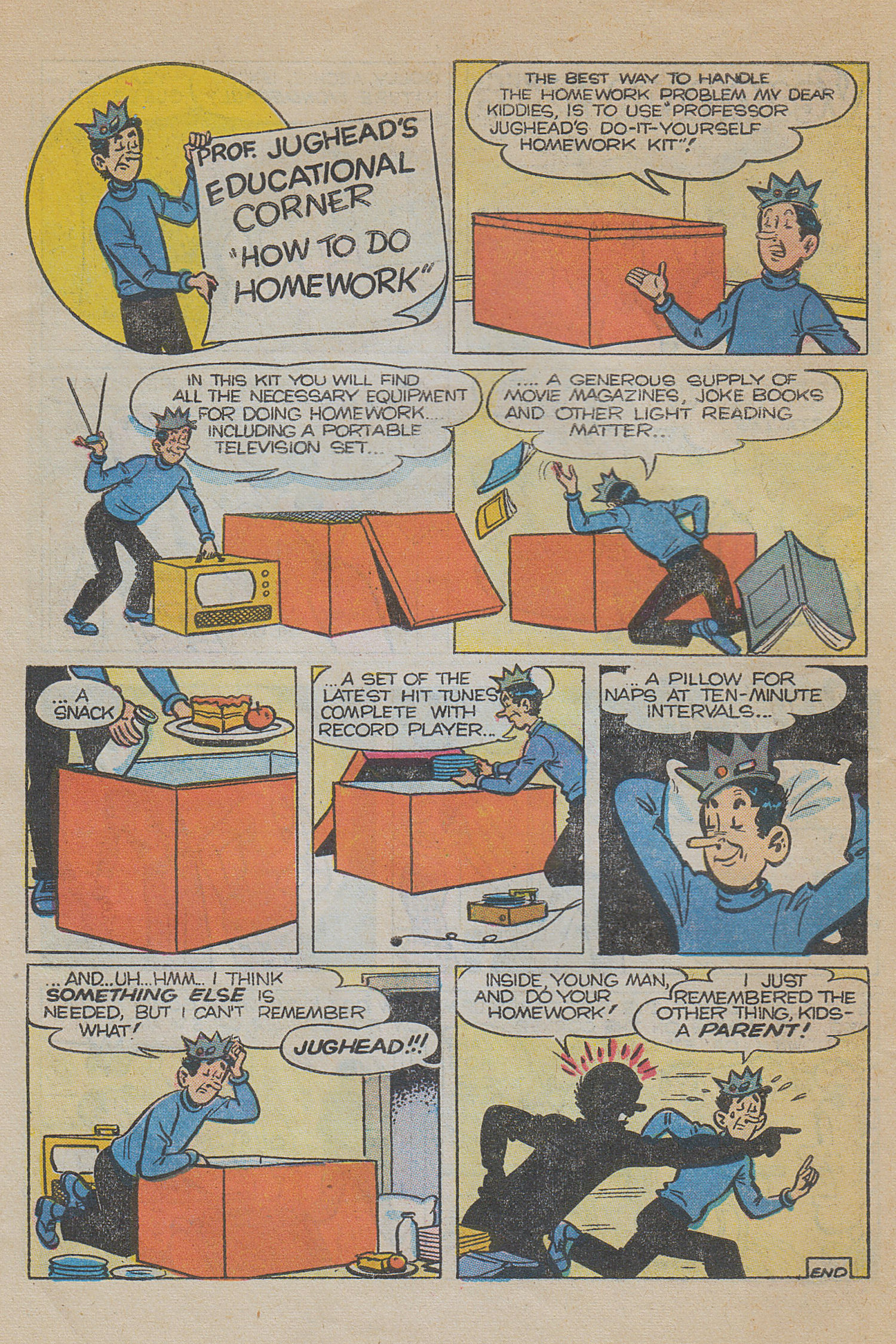Read online Archie's Joke Book Magazine comic -  Issue #18 - 28