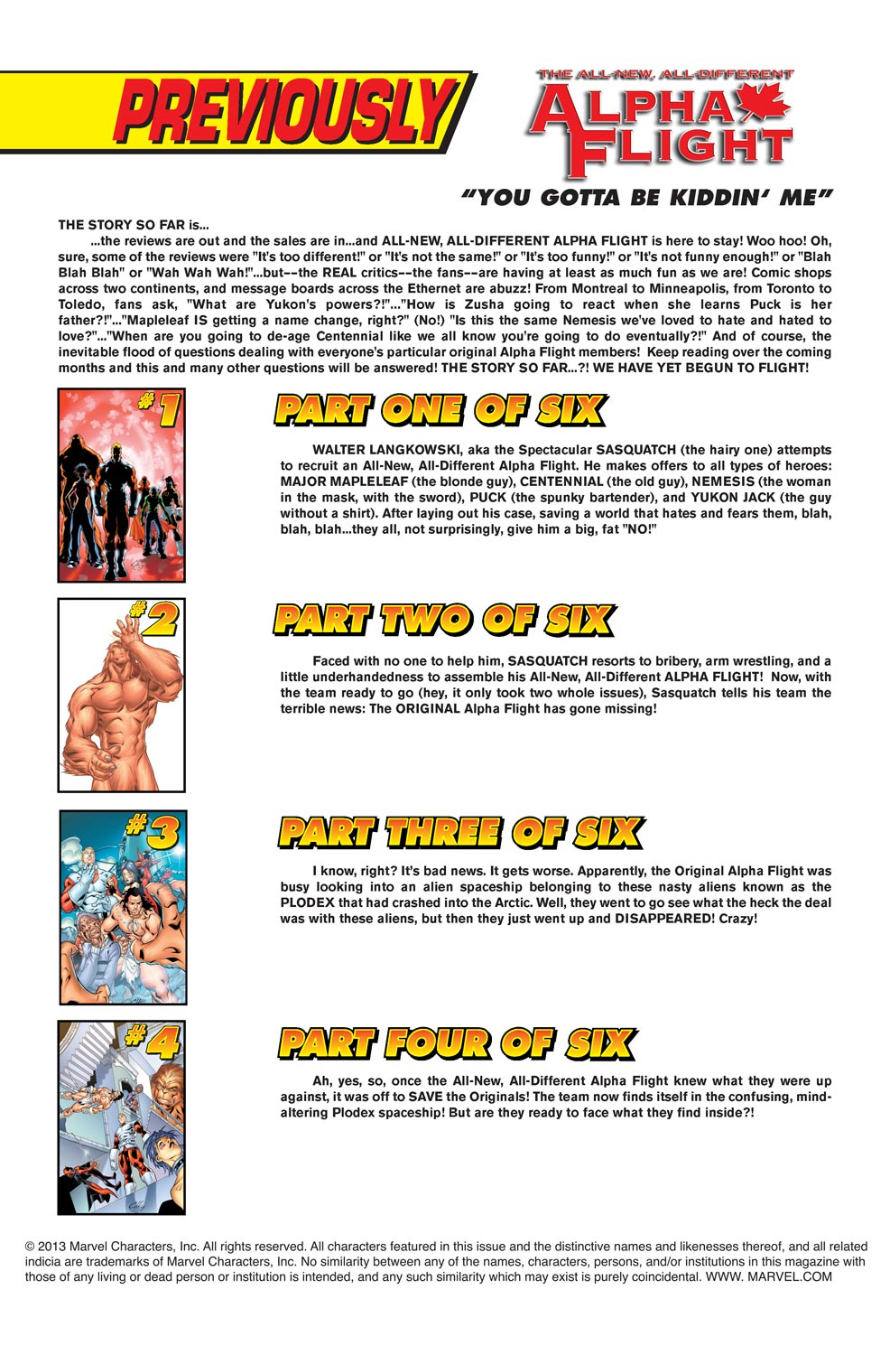 Read online Alpha Flight (2004) comic -  Issue #5 - 2