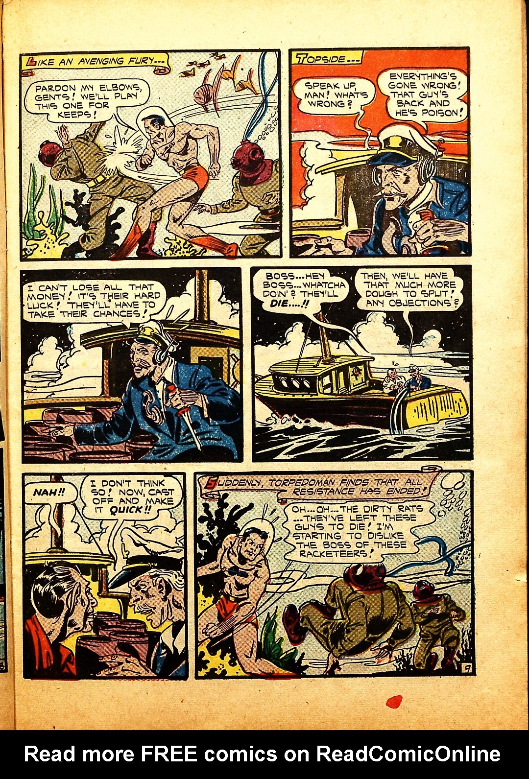 Read online Captain Flight Comics comic -  Issue #11 - 11