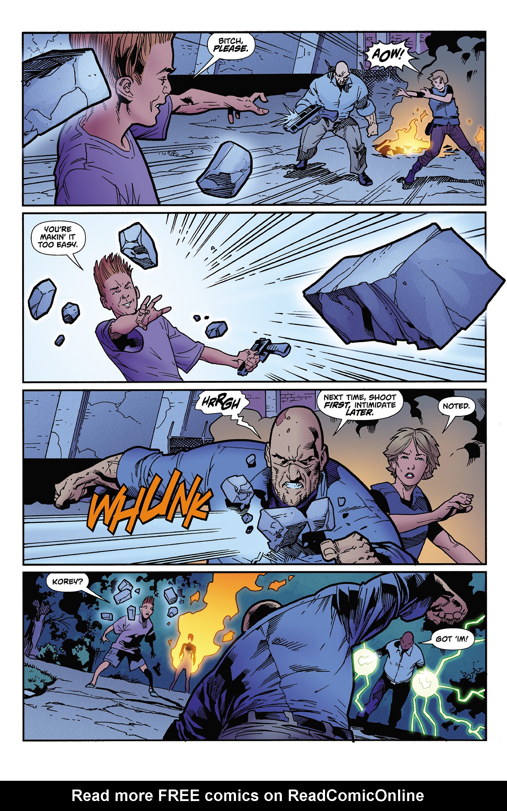 Read online Bloodhound: Crowbar Medicine comic -  Issue #4 - 15