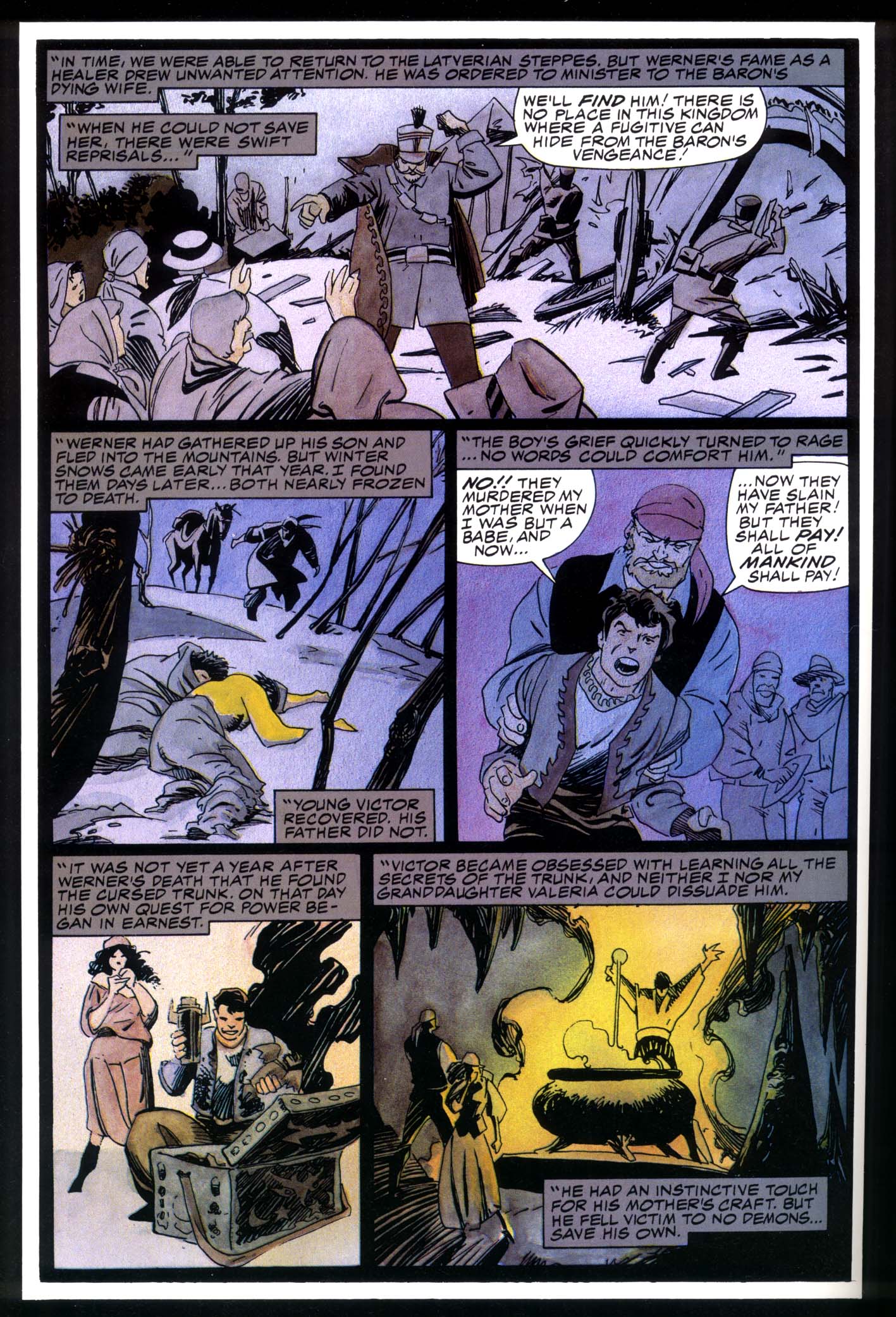 Read online Marvel Graphic Novel comic -  Issue #49 - Doctor Strange & Doctor Doom - Triumph & Torment - 39