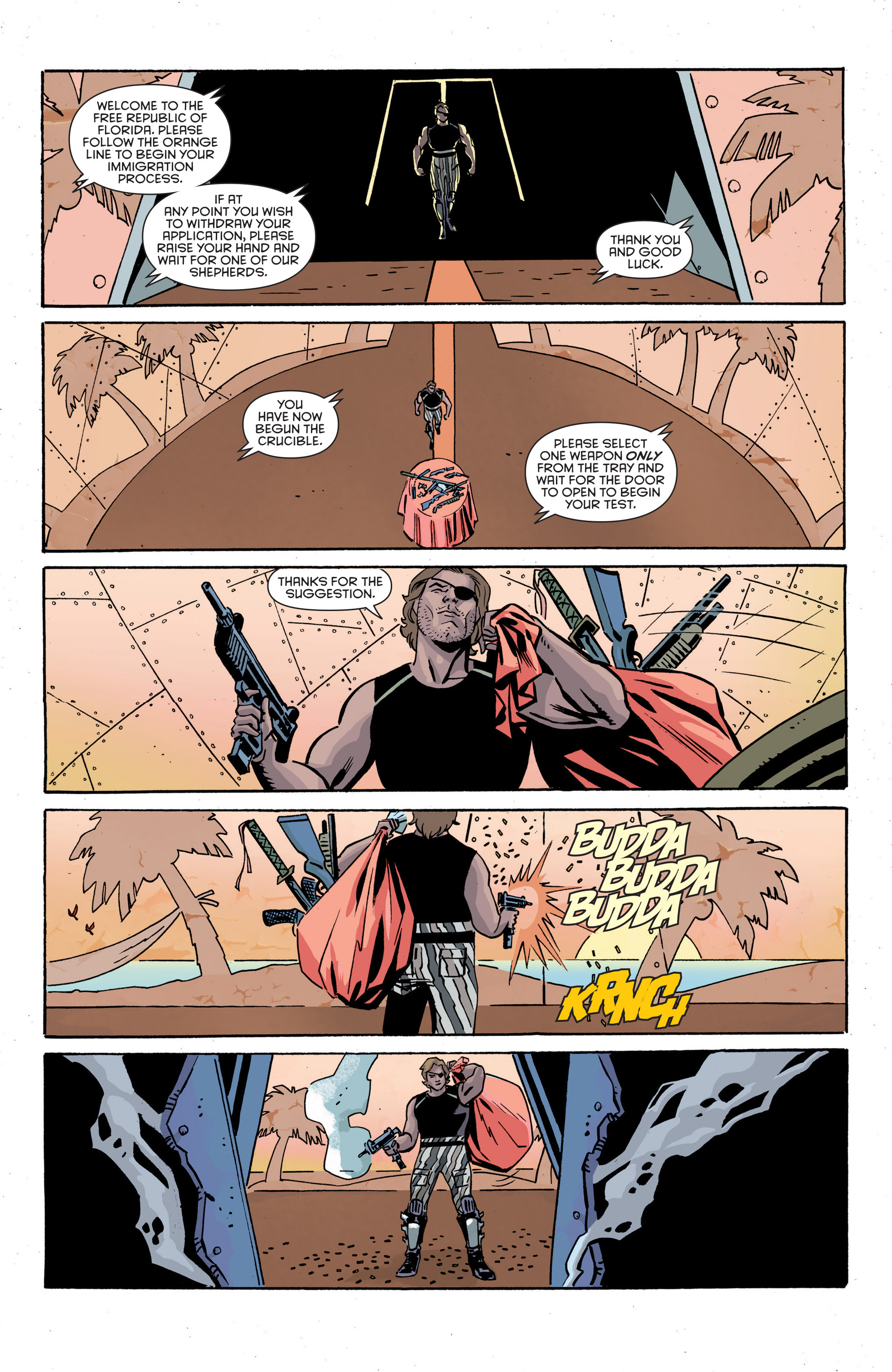 Read online Escape from New York comic -  Issue #1 - 21