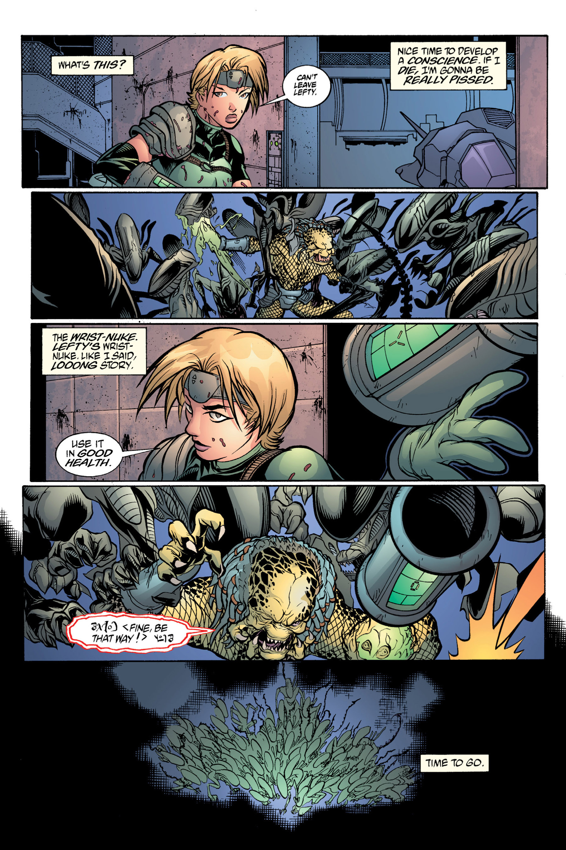 Read online Aliens vs. Predator Omnibus comic -  Issue # _TPB 2 Part 4 - 24
