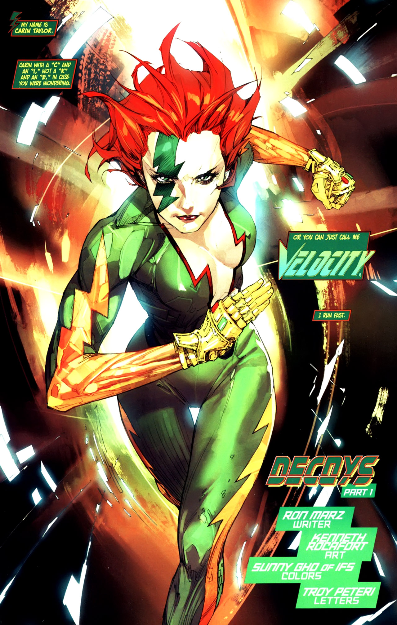 Read online Velocity (2010) comic -  Issue #1 - 3