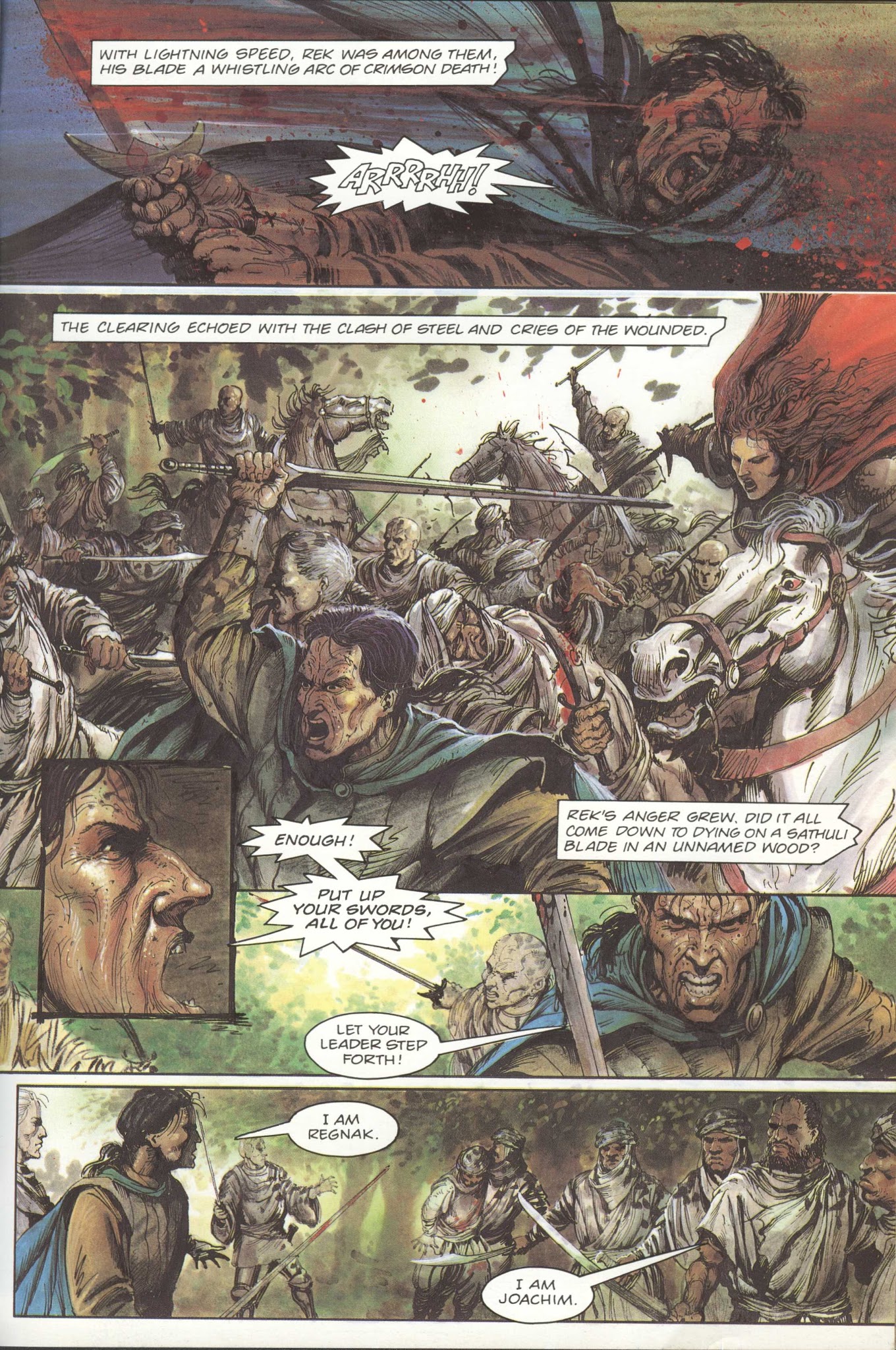 Read online David Gemmell's Legend: A Graphic Novel comic -  Issue # TPB - 52