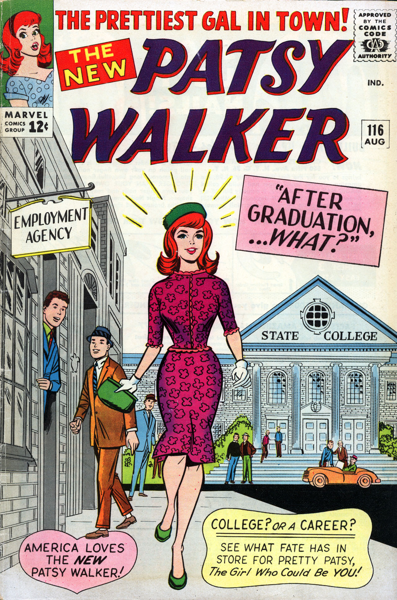 Read online Patsy Walker comic -  Issue #116 - 1