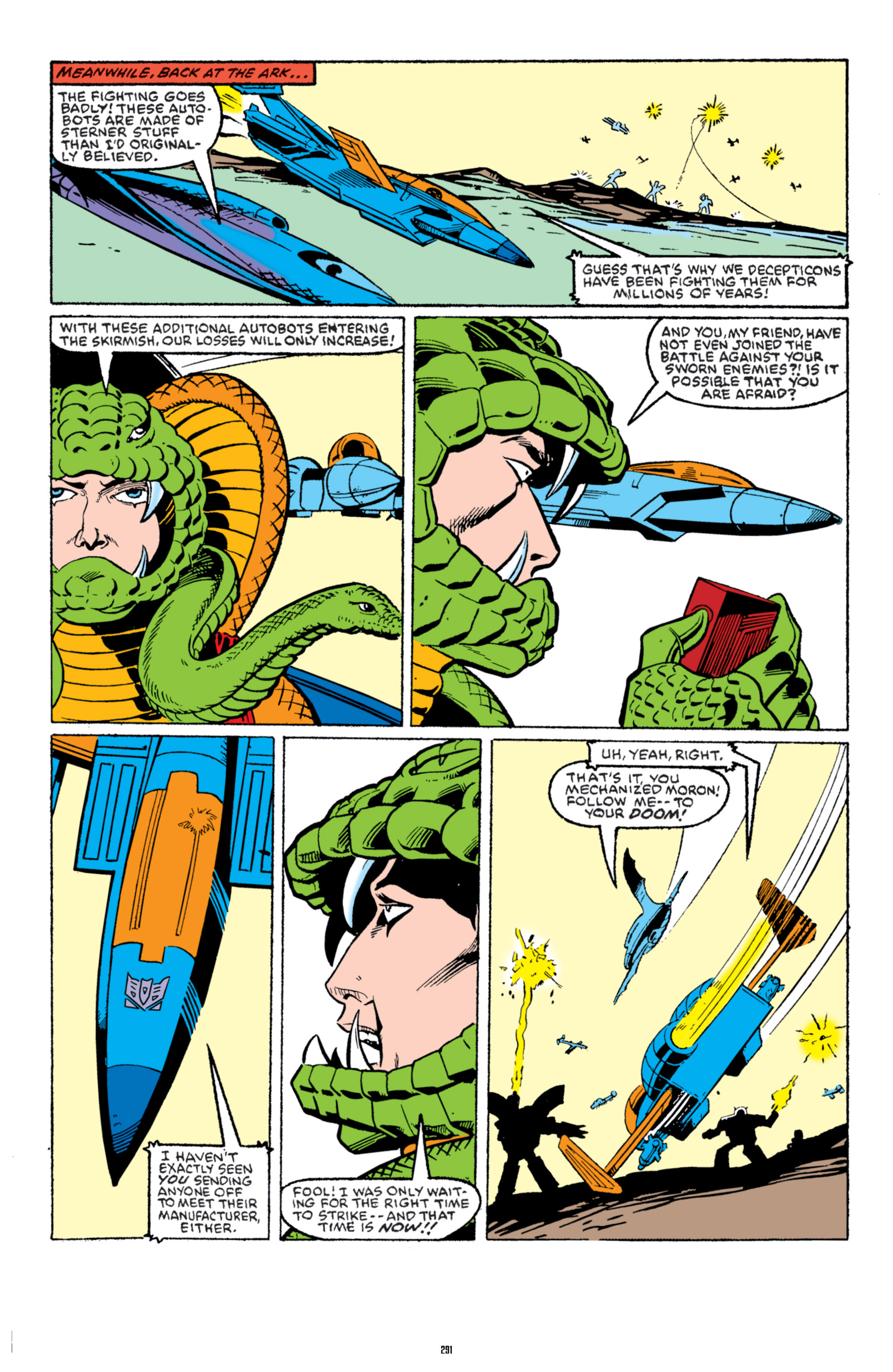 Read online The Transformers Classics comic -  Issue # TPB 8 - 288