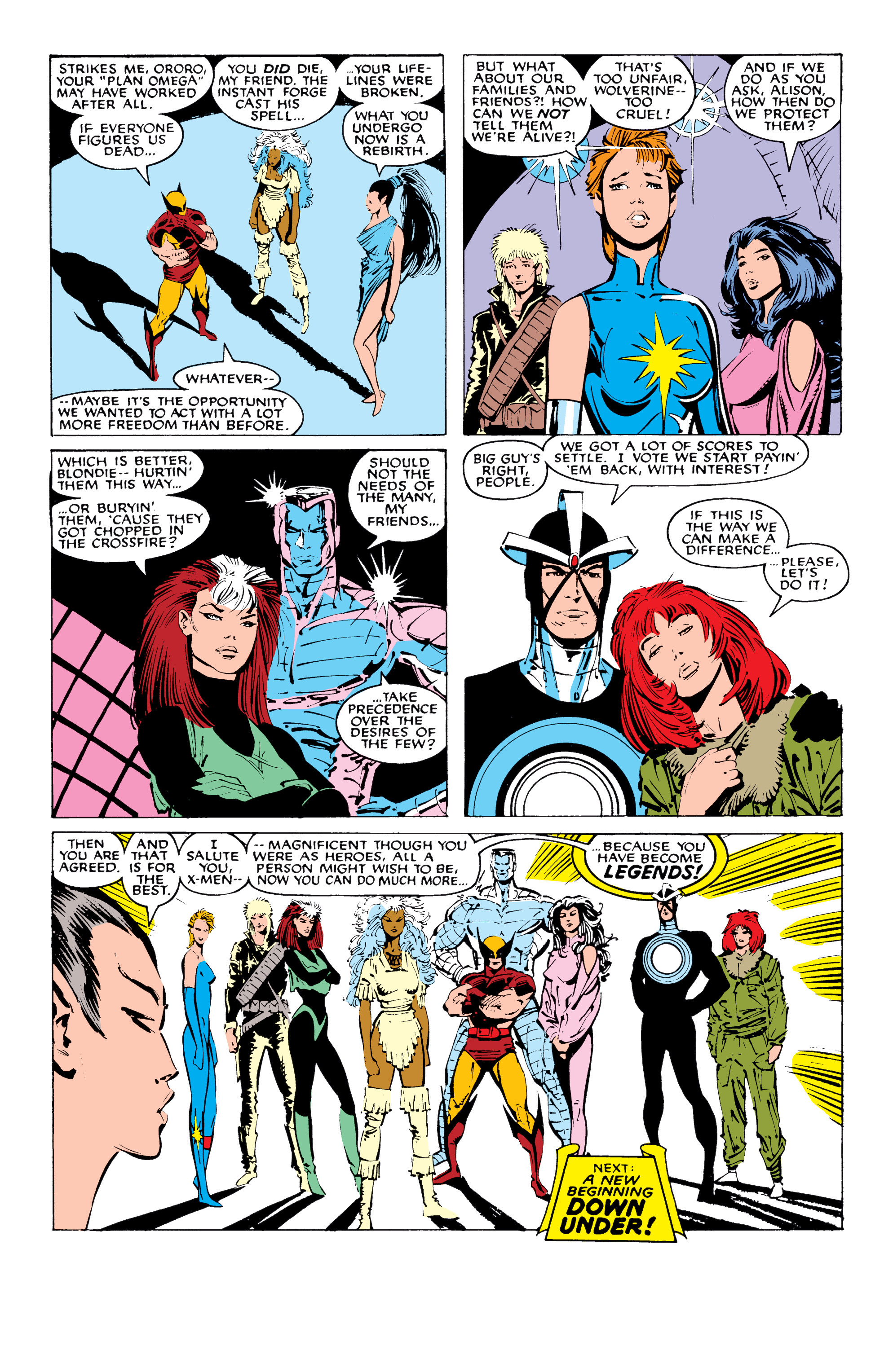 Read online X-Men Milestones: Fall of the Mutants comic -  Issue # TPB (Part 1) - 90
