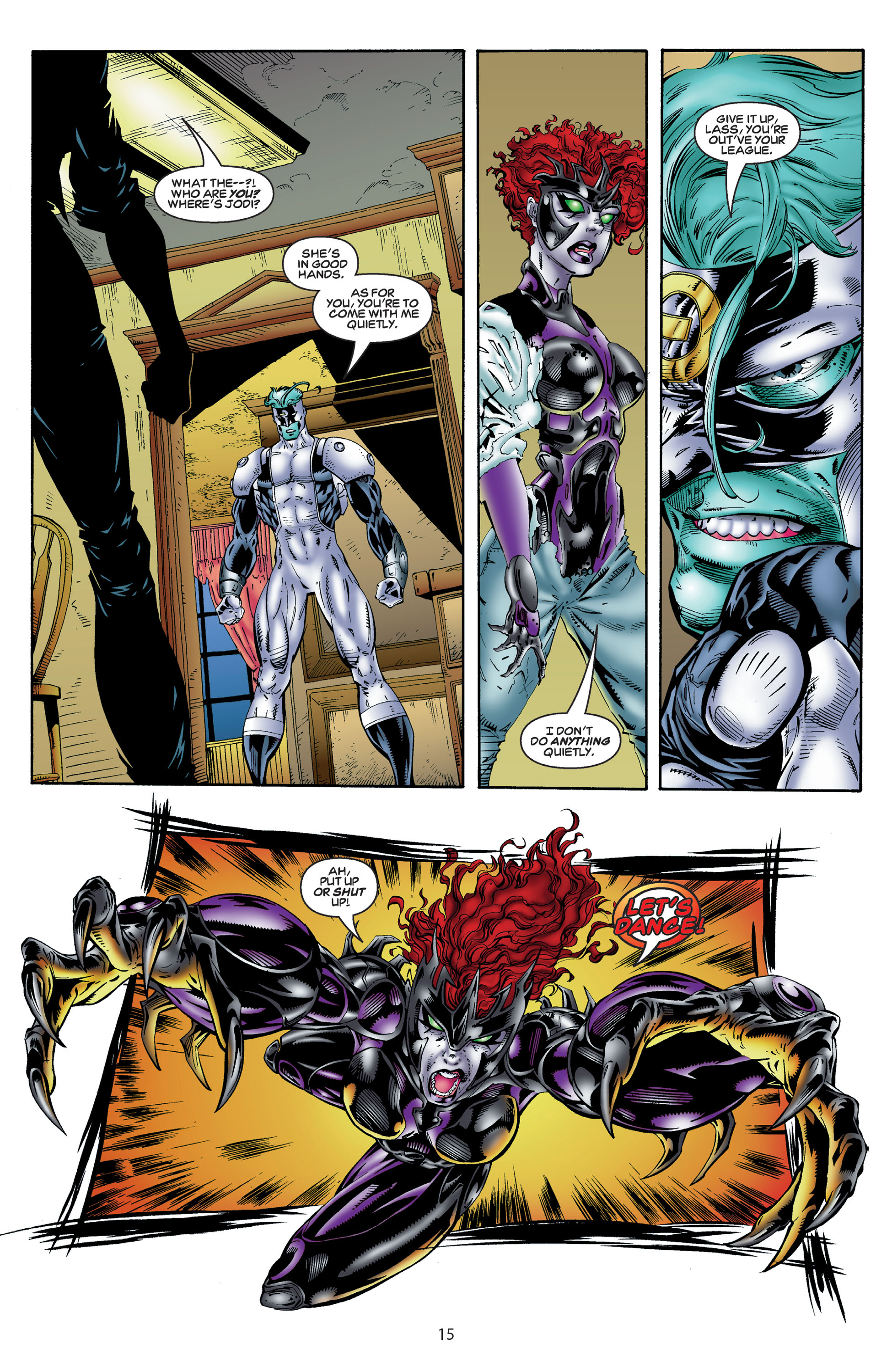 Read online Backlash comic -  Issue #17 - 15