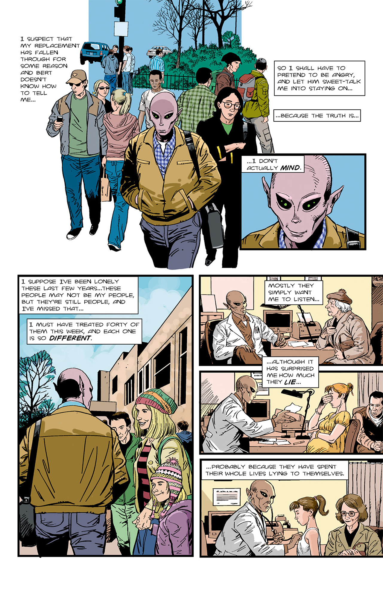 Read online Resident Alien comic -  Issue #0 - 22