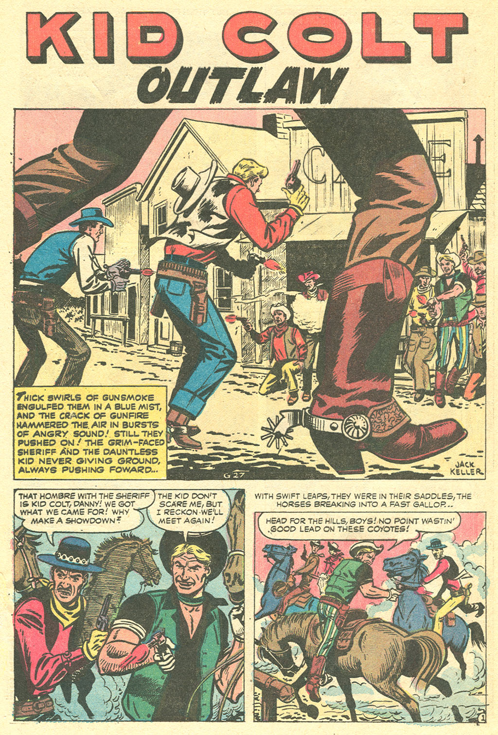 Read online Kid Colt Outlaw comic -  Issue #158 - 23