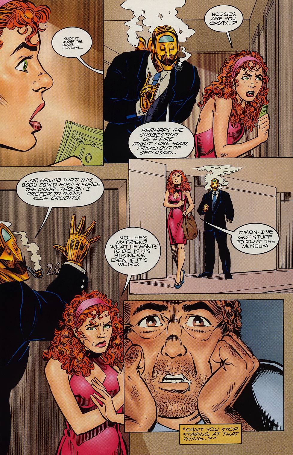 Read online Neil Gaiman's Mr. Hero - The Newmatic Man (1995) comic -  Issue #5 - 10