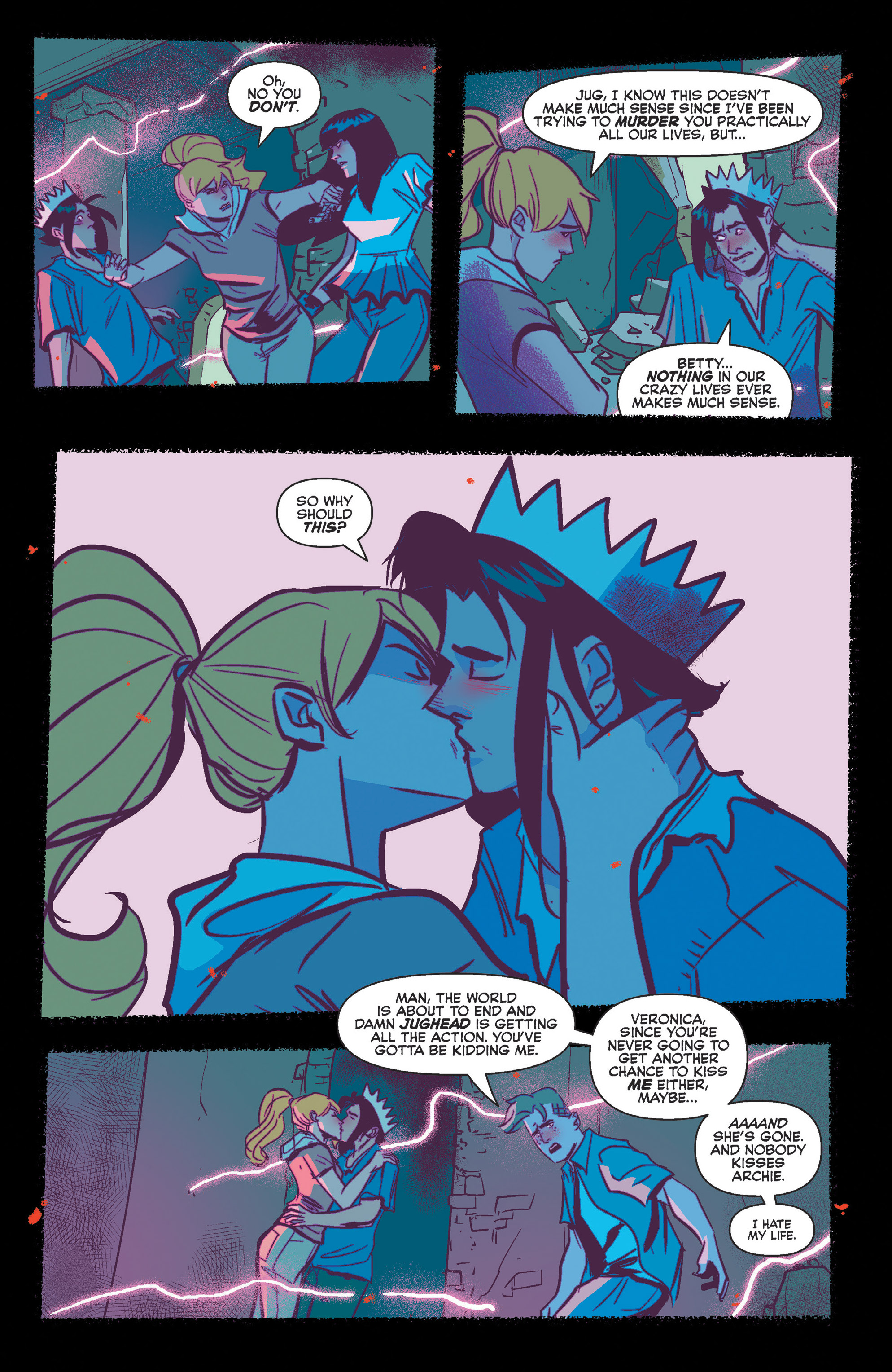 Read online Jughead the Hunger vs. Vampironica comic -  Issue # _TPB - 103