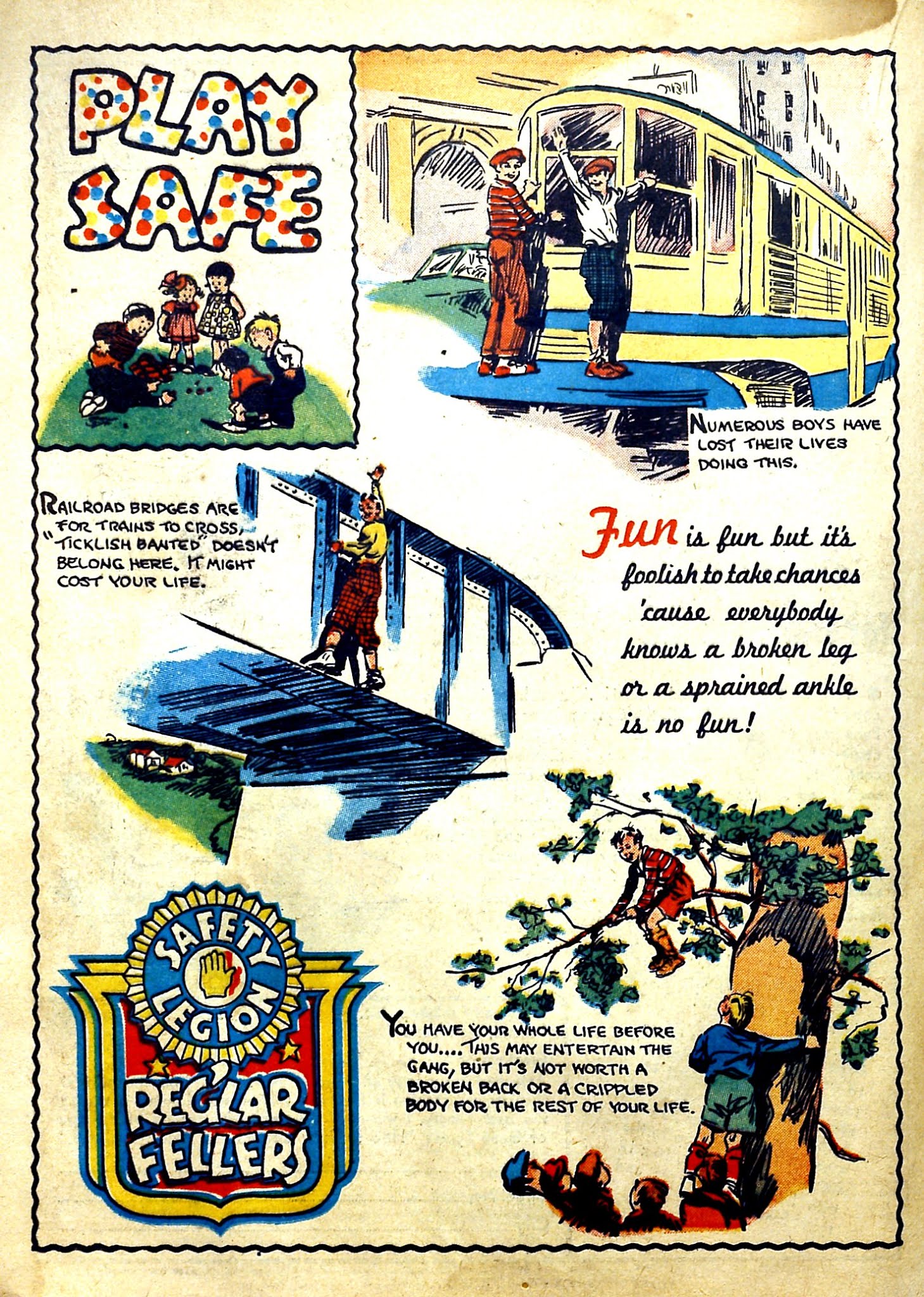 Read online Reg'lar Fellers Heroic Comics comic -  Issue #1 - 39