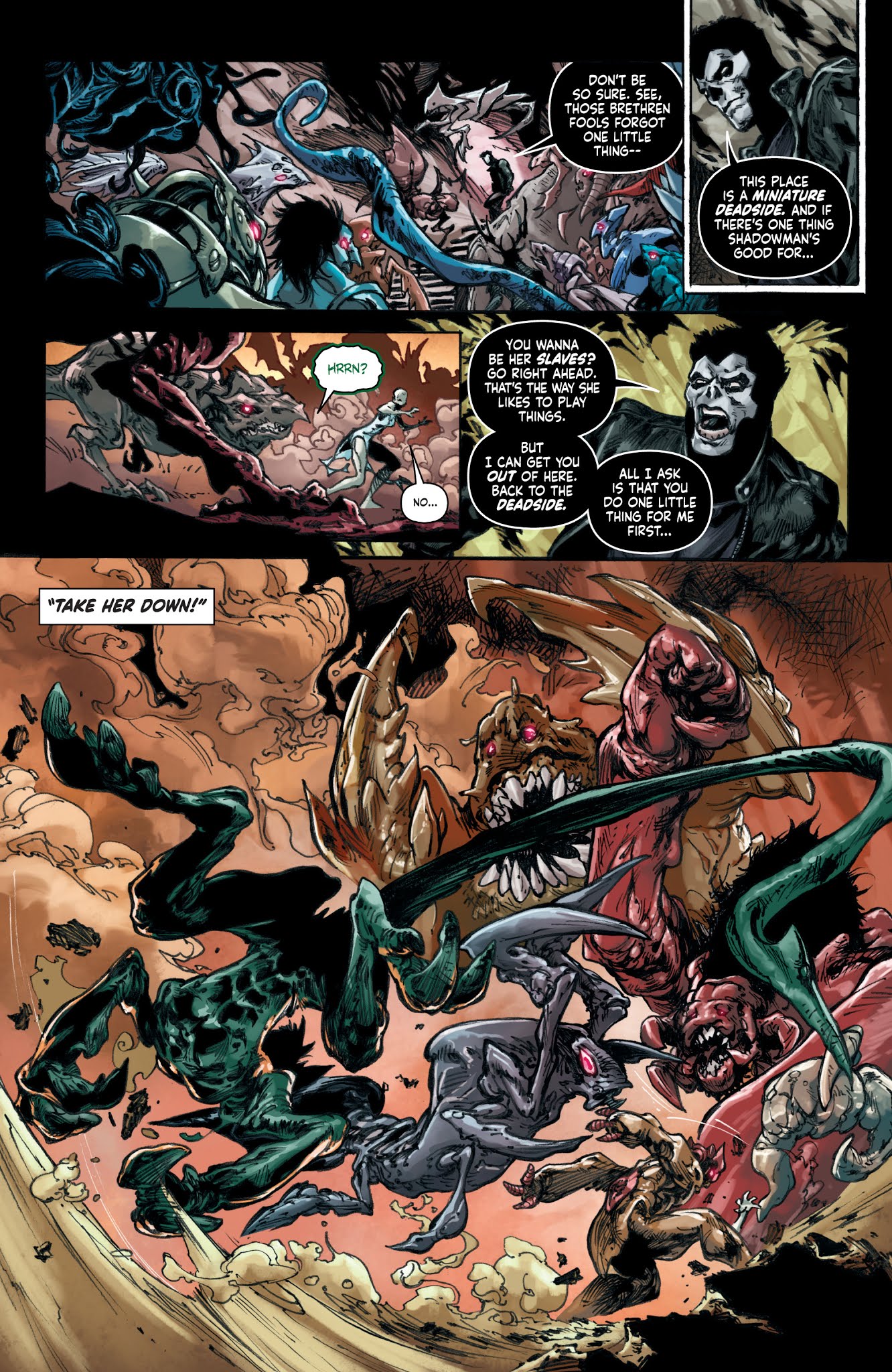 Read online Shadowman (2018) comic -  Issue #11 - 18