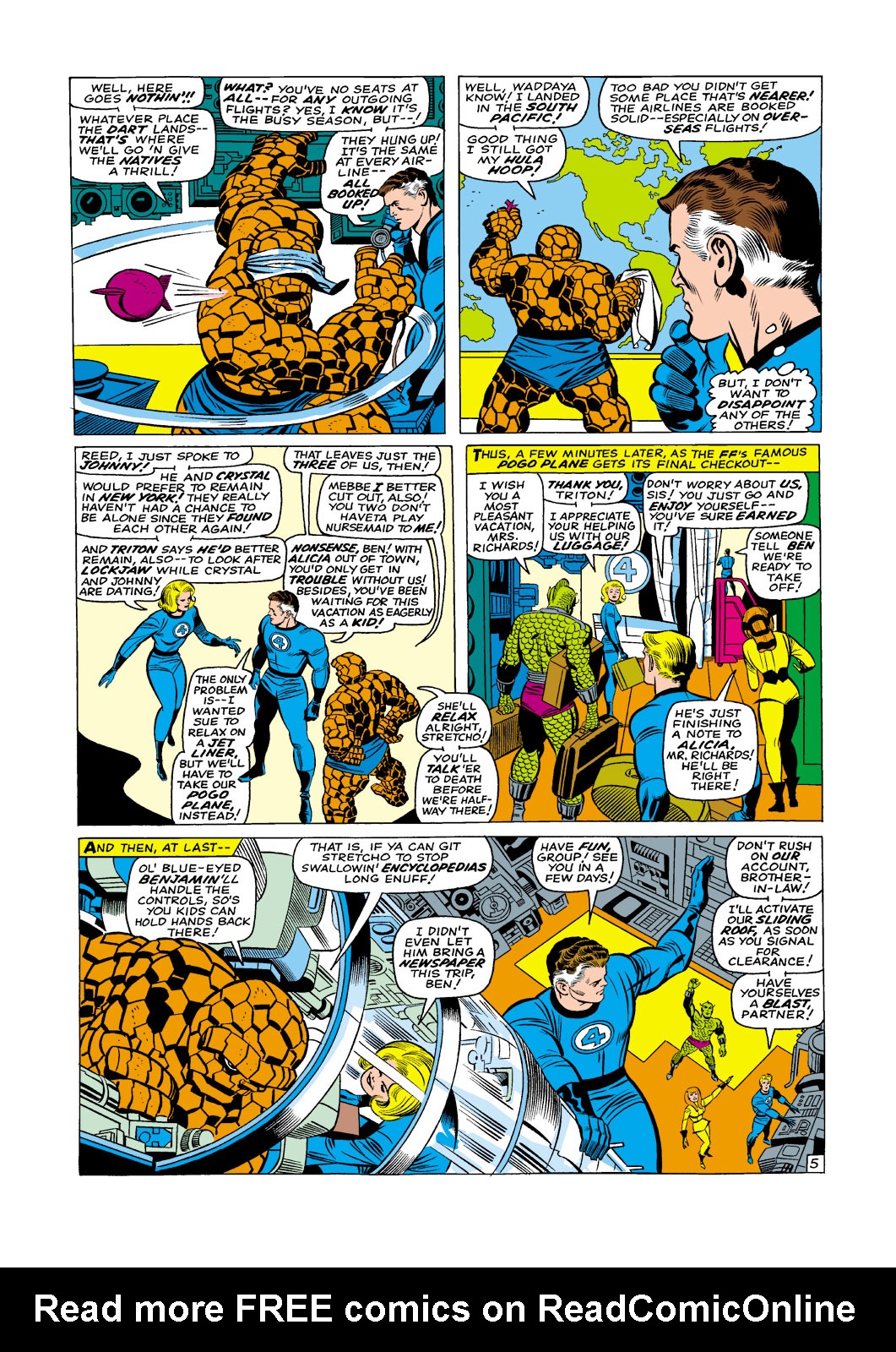 Read online Fantastic Four (1961) comic -  Issue #64 - 6