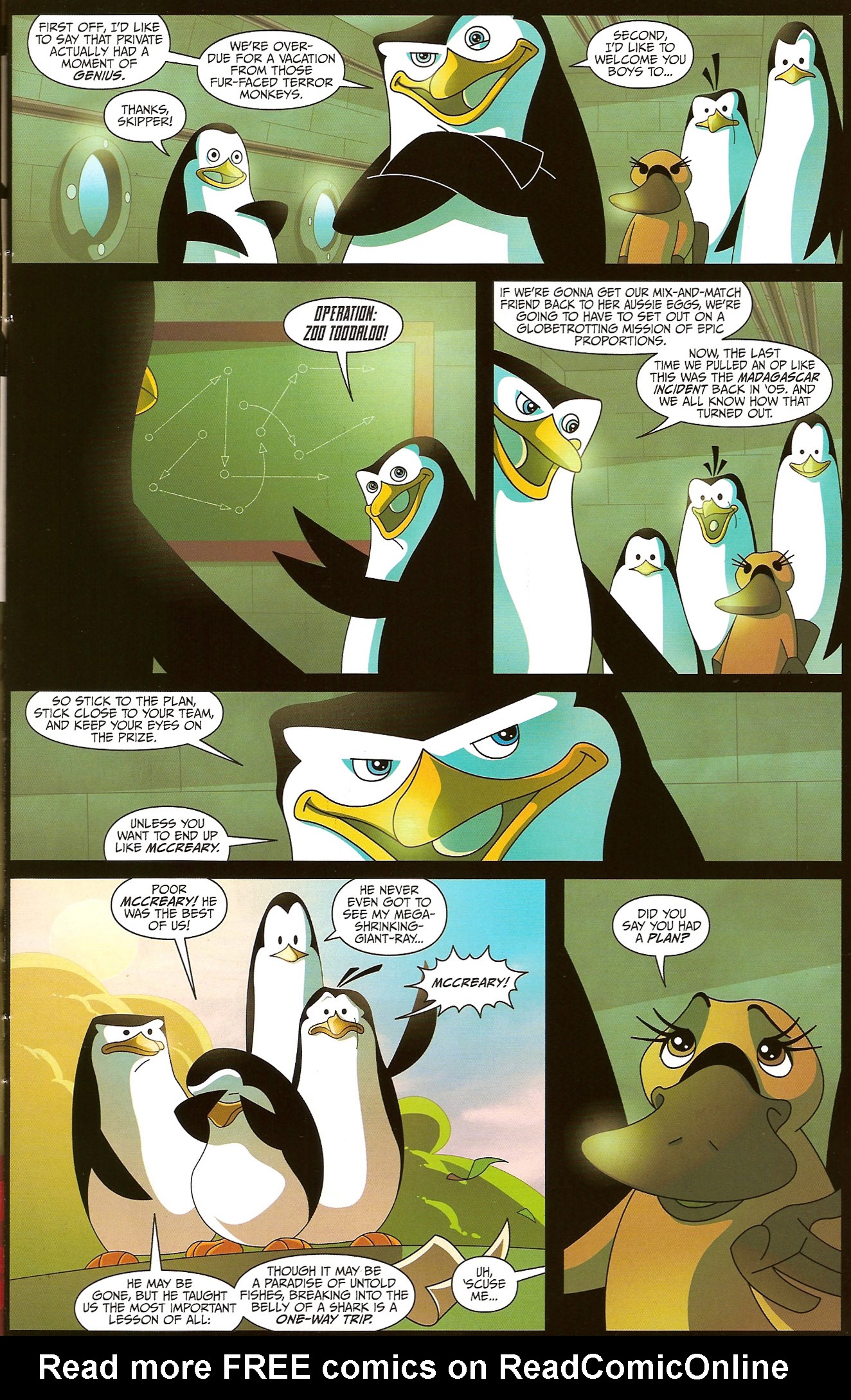 Read online Penguins of Madagascar comic -  Issue #1 - 9