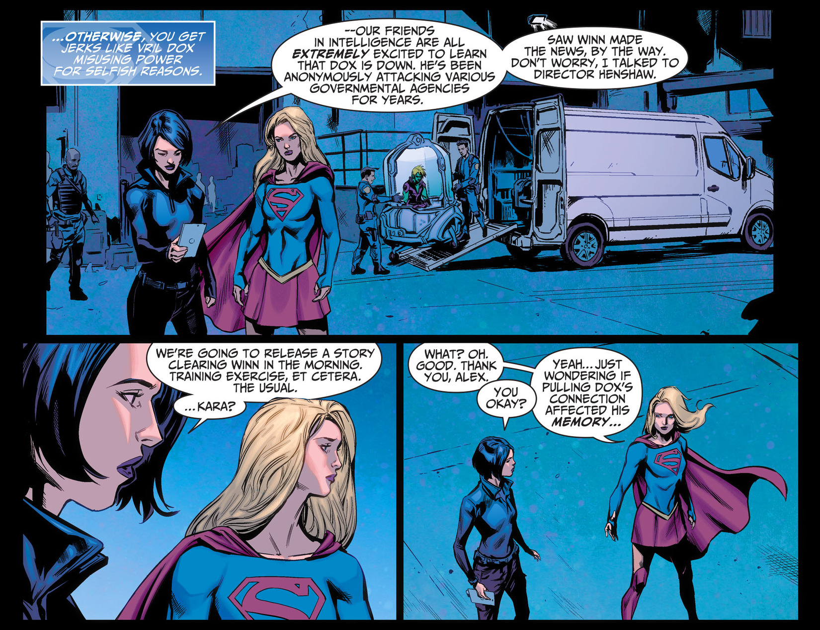 Read online Adventures of Supergirl comic -  Issue #5 - 21