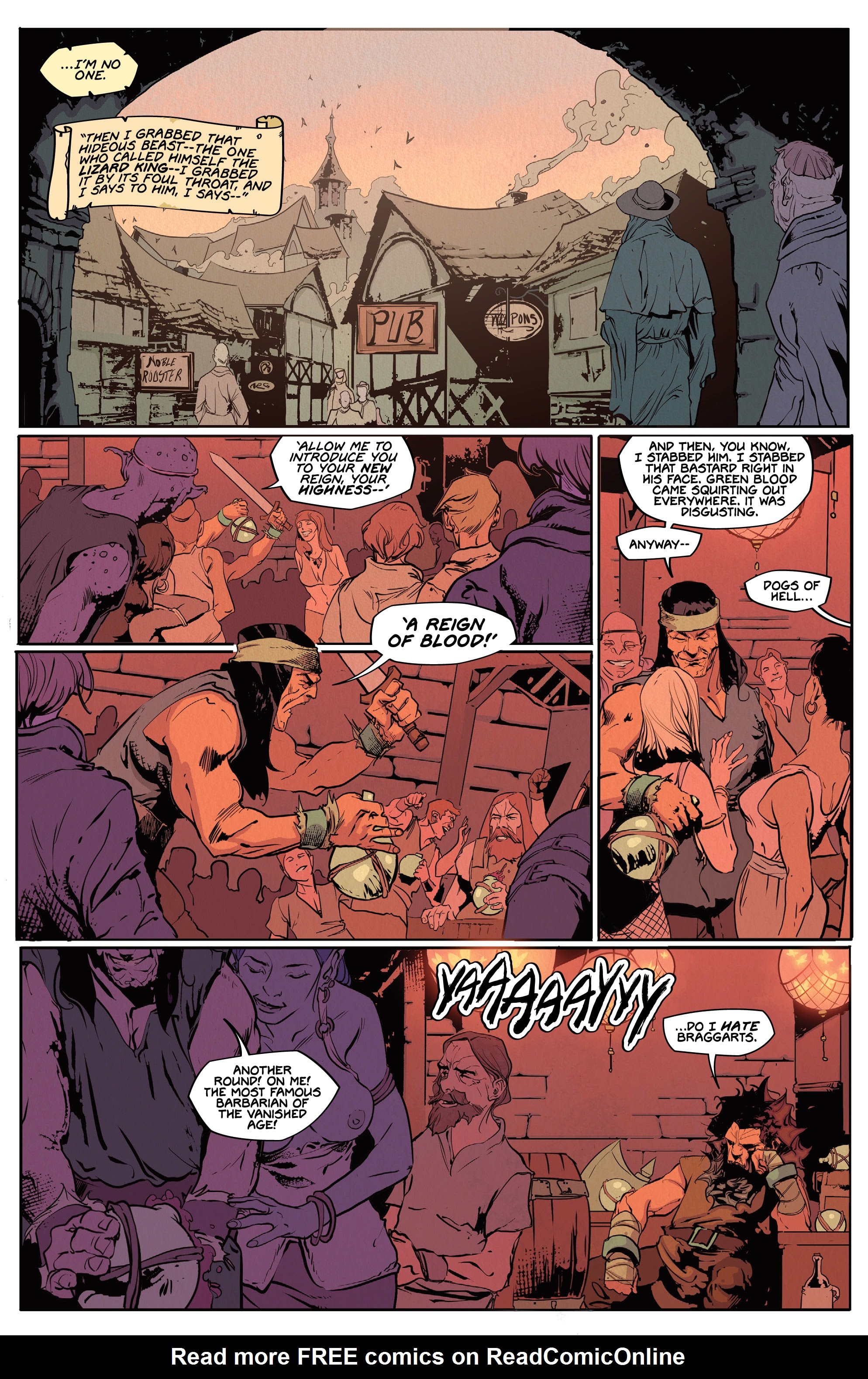 Read online Barbaric comic -  Issue #1 - 20