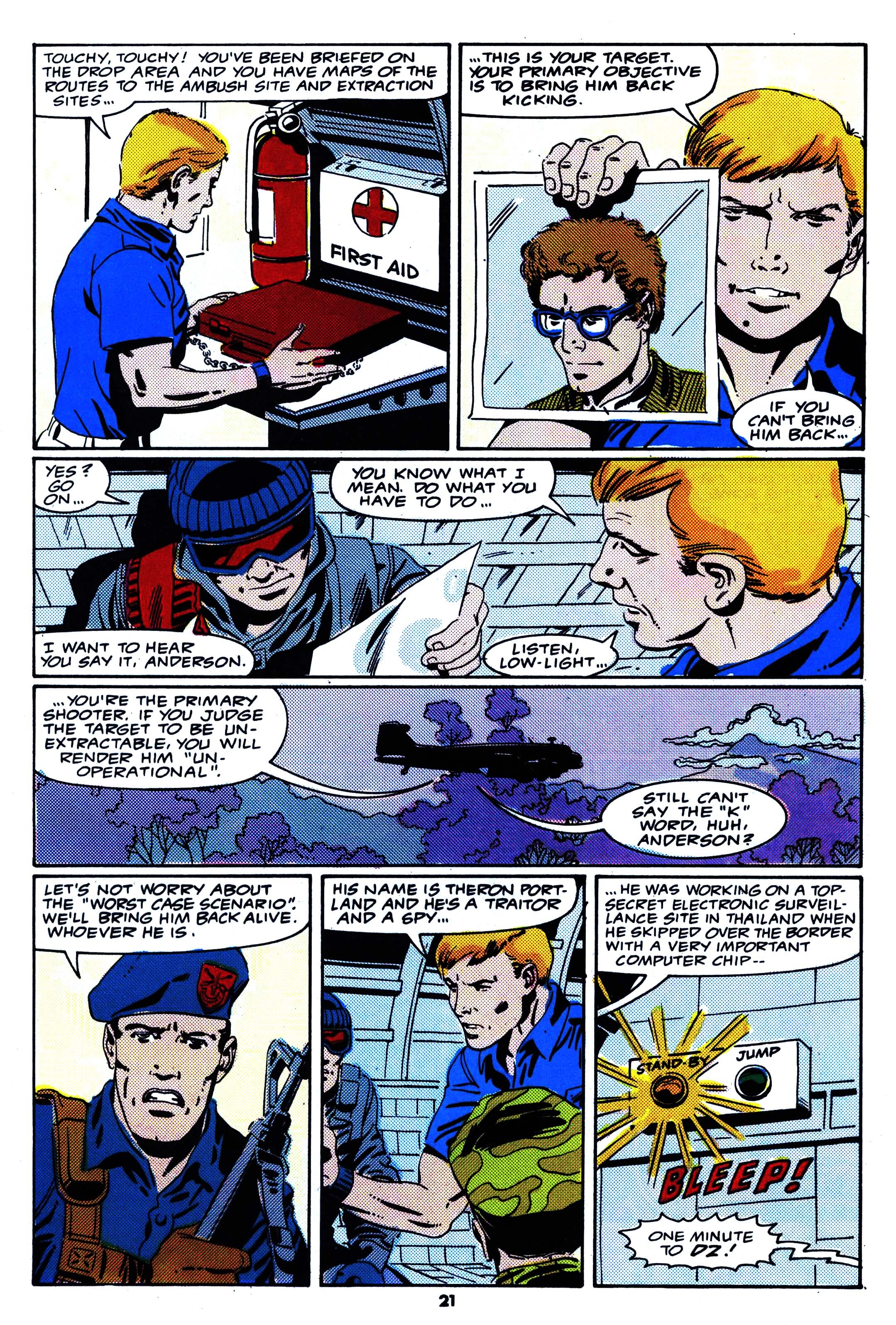 Read online Action Force comic -  Issue #36 - 21