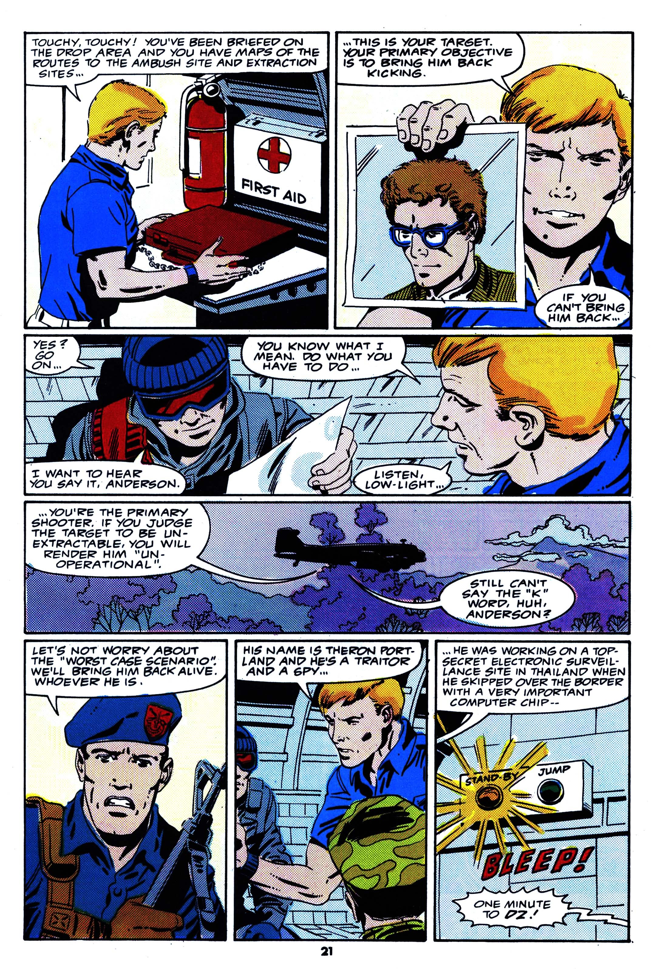 Read online Action Force comic -  Issue #36 - 21