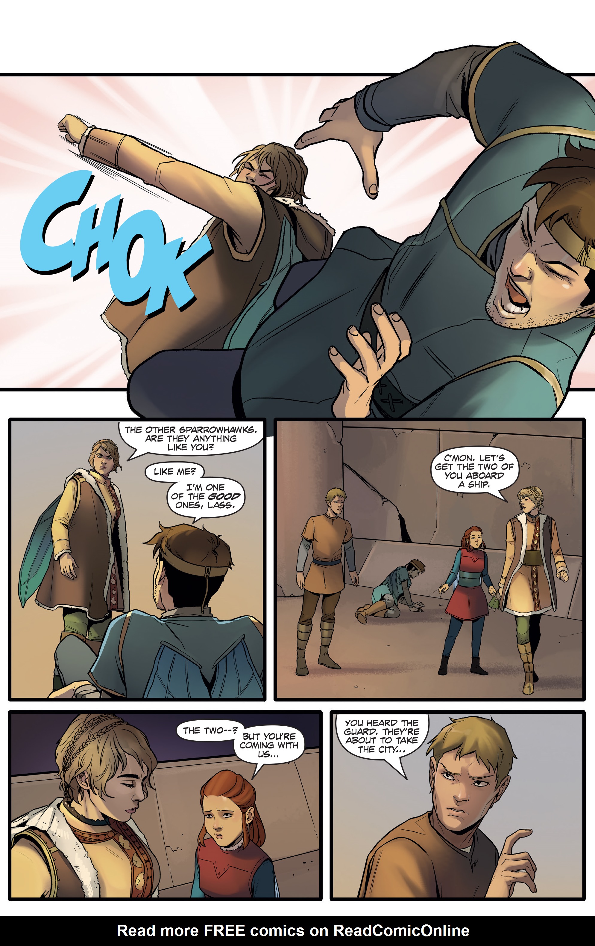 Read online Carnival Row: Sparrowhawk comic -  Issue # Full - 23