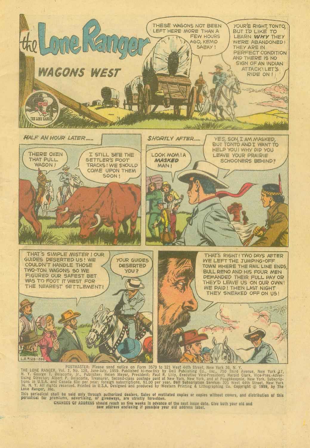 Read online The Lone Ranger (1948) comic -  Issue #128 - 3