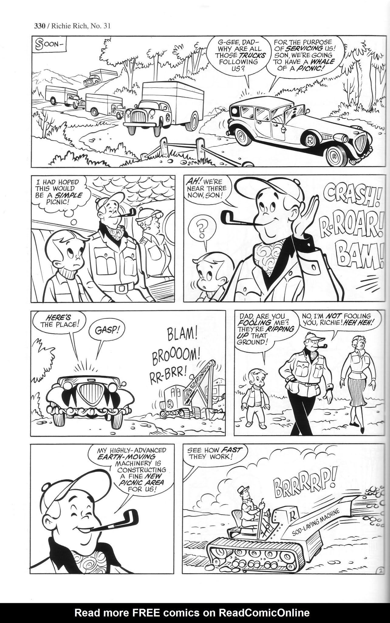 Read online Harvey Comics Classics comic -  Issue # TPB 2 (Part 4) - 31
