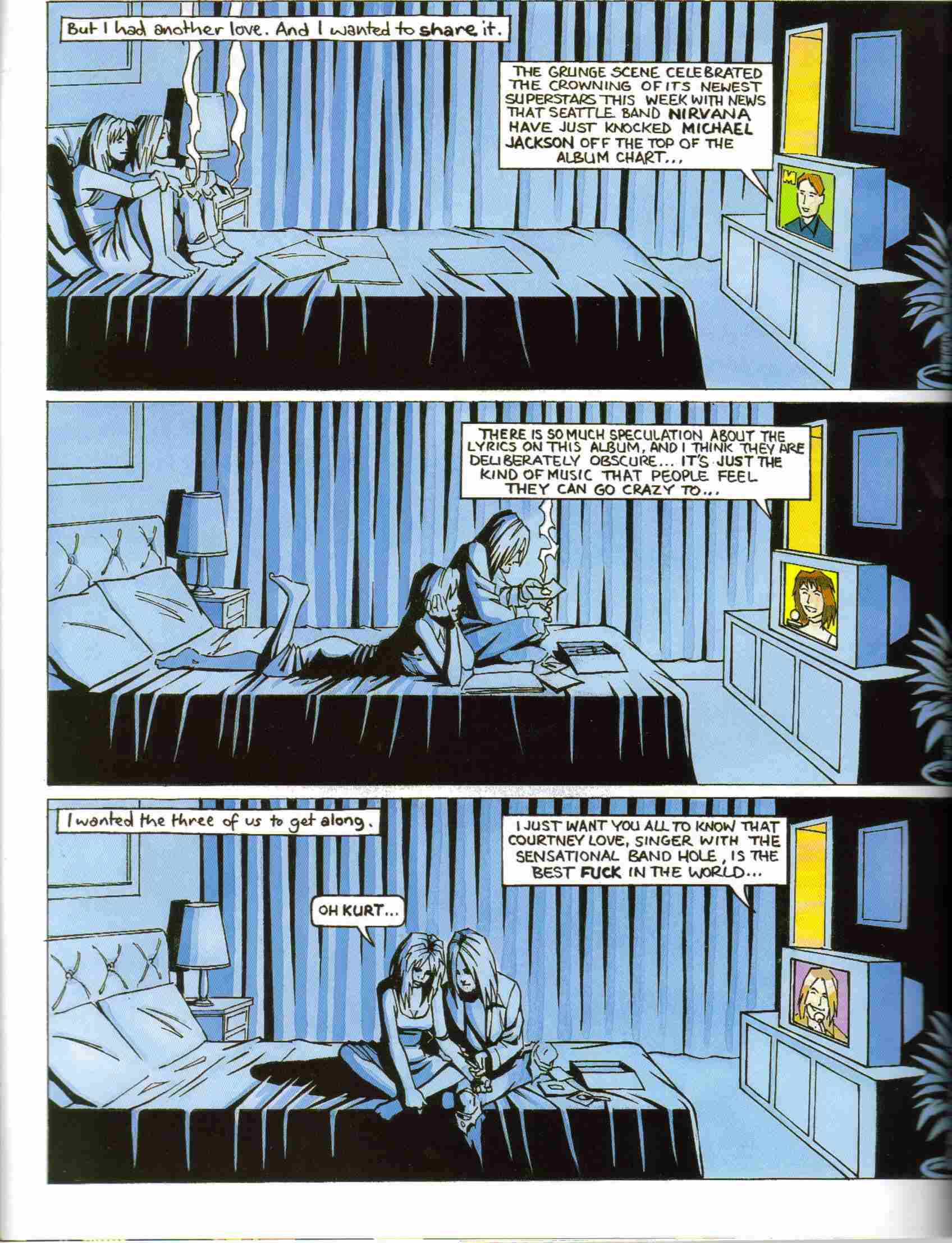 Read online GodSpeed: The Kurt Cobain Graphic comic -  Issue # TPB - 57