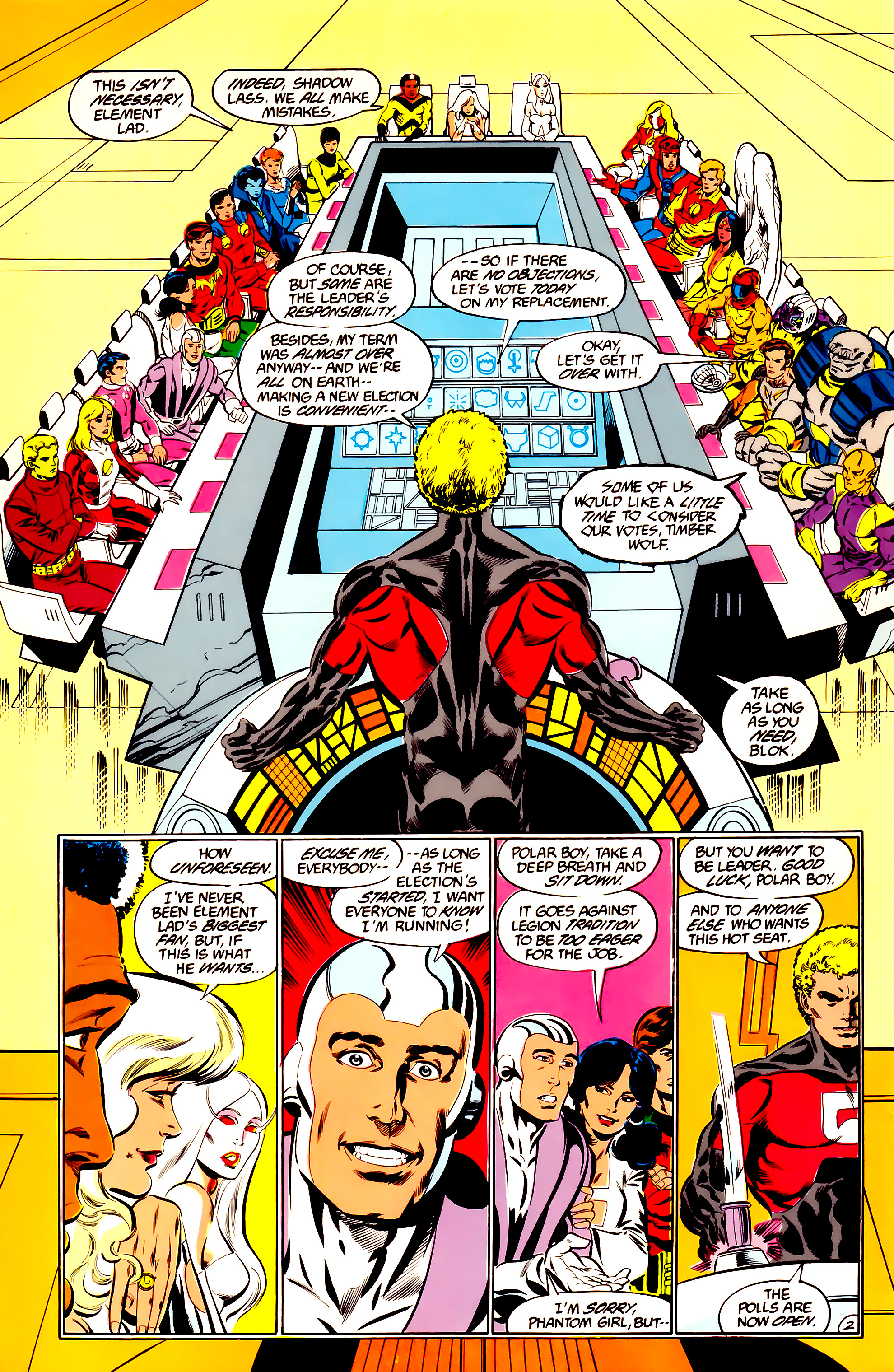 Read online Legion of Super-Heroes (1984) comic -  Issue #36 - 3