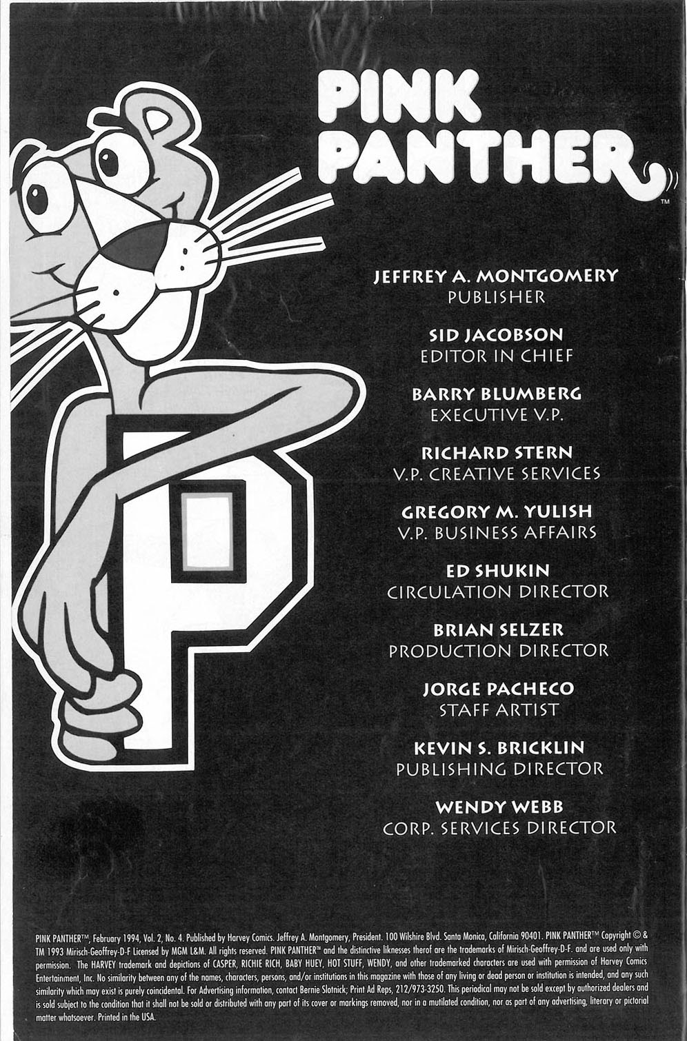 Read online Pink Panther comic -  Issue #4 - 2
