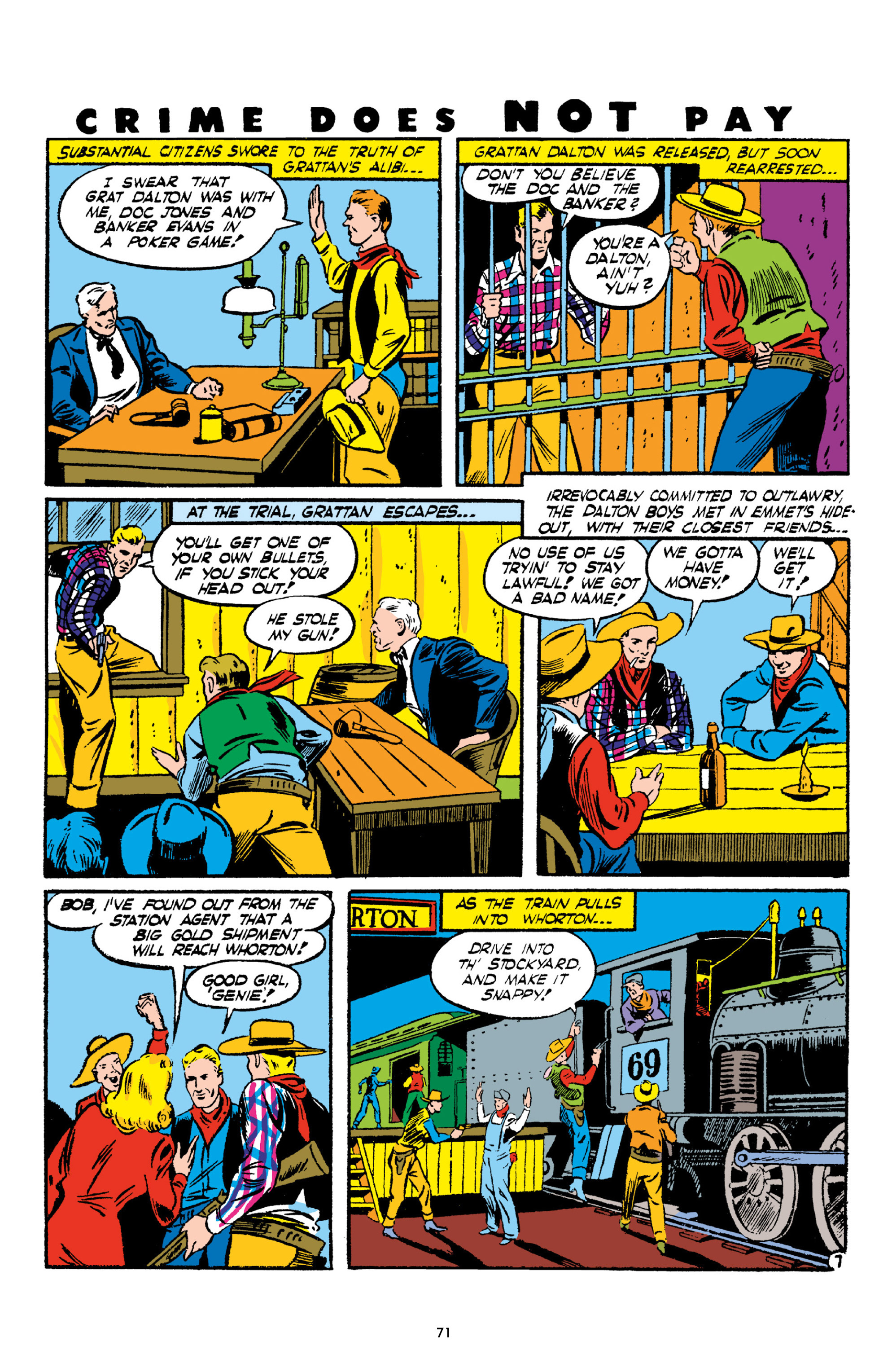 Read online Crime Does Not Pay Archives comic -  Issue # TPB 2 (Part 1) - 71