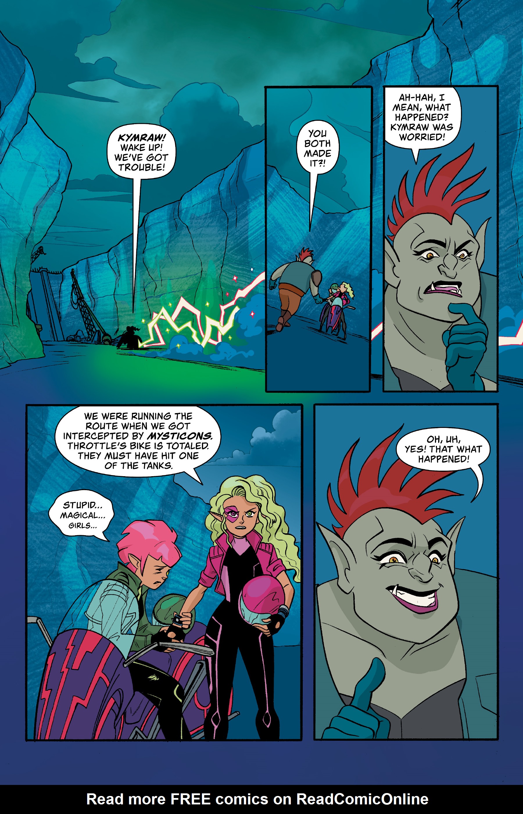 Read online Mysticons comic -  Issue # TPB 1 - 46