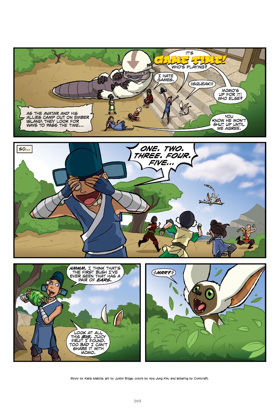 Nickelodeon Avatar: The Last Airbender–The Lost Adventures & Team Avatar Tales Library Edition issue TPB (Part 3) - Page 7