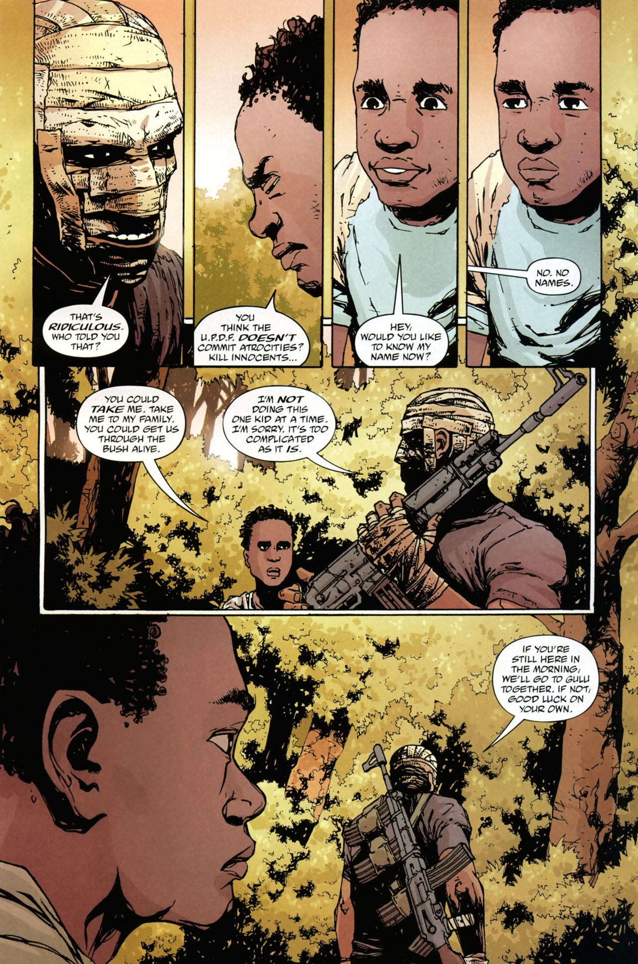 Read online Unknown Soldier (2008) comic -  Issue #8 - 10
