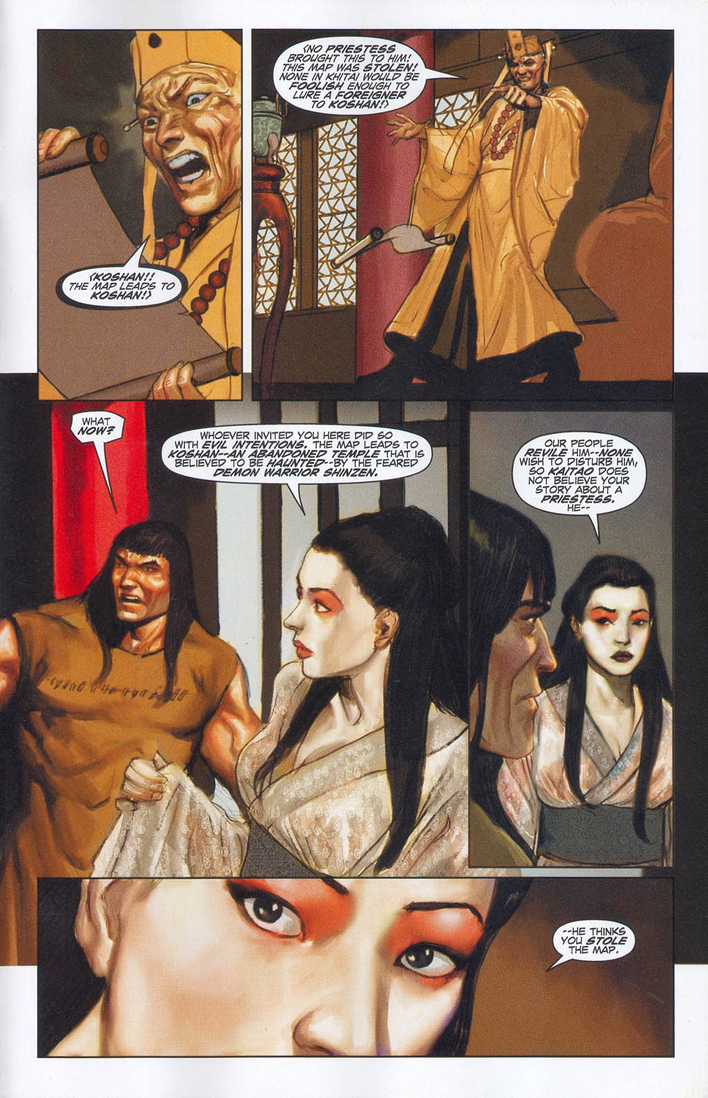 Read online Conan and the Demons of Khitai comic -  Issue #1 - 23