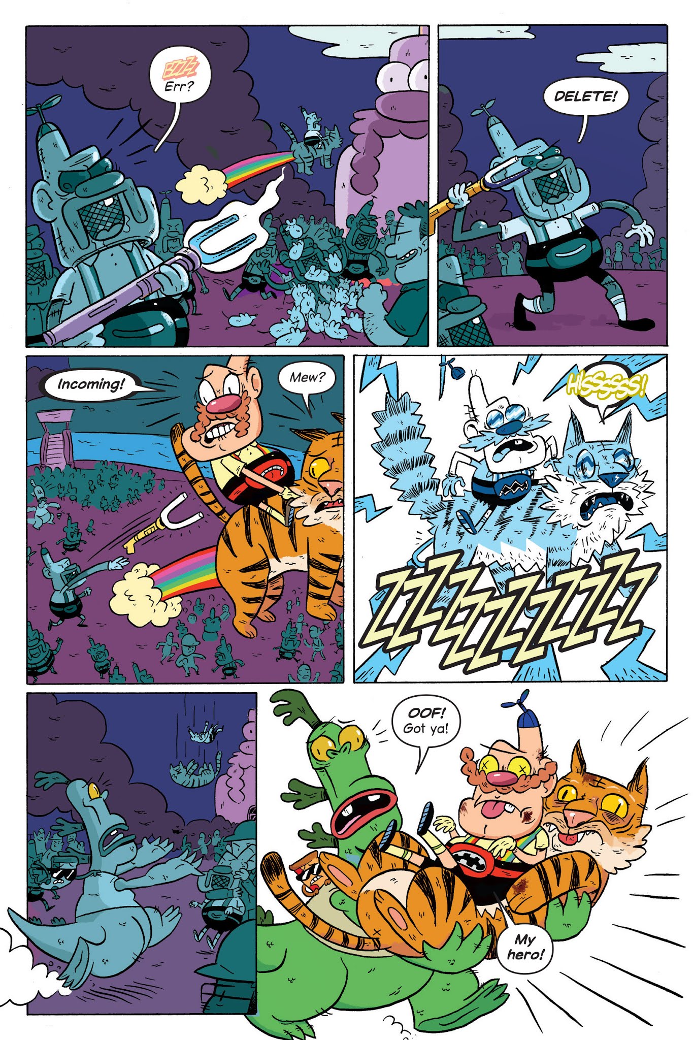 Read online Uncle Grandpa in Uncle Grandpaland comic -  Issue # TPB - 108