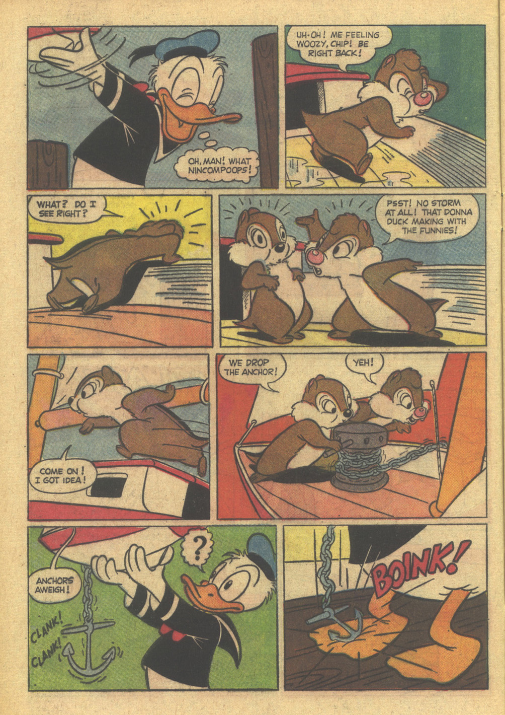 Read online Walt Disney Chip 'n' Dale comic -  Issue #7 - 8