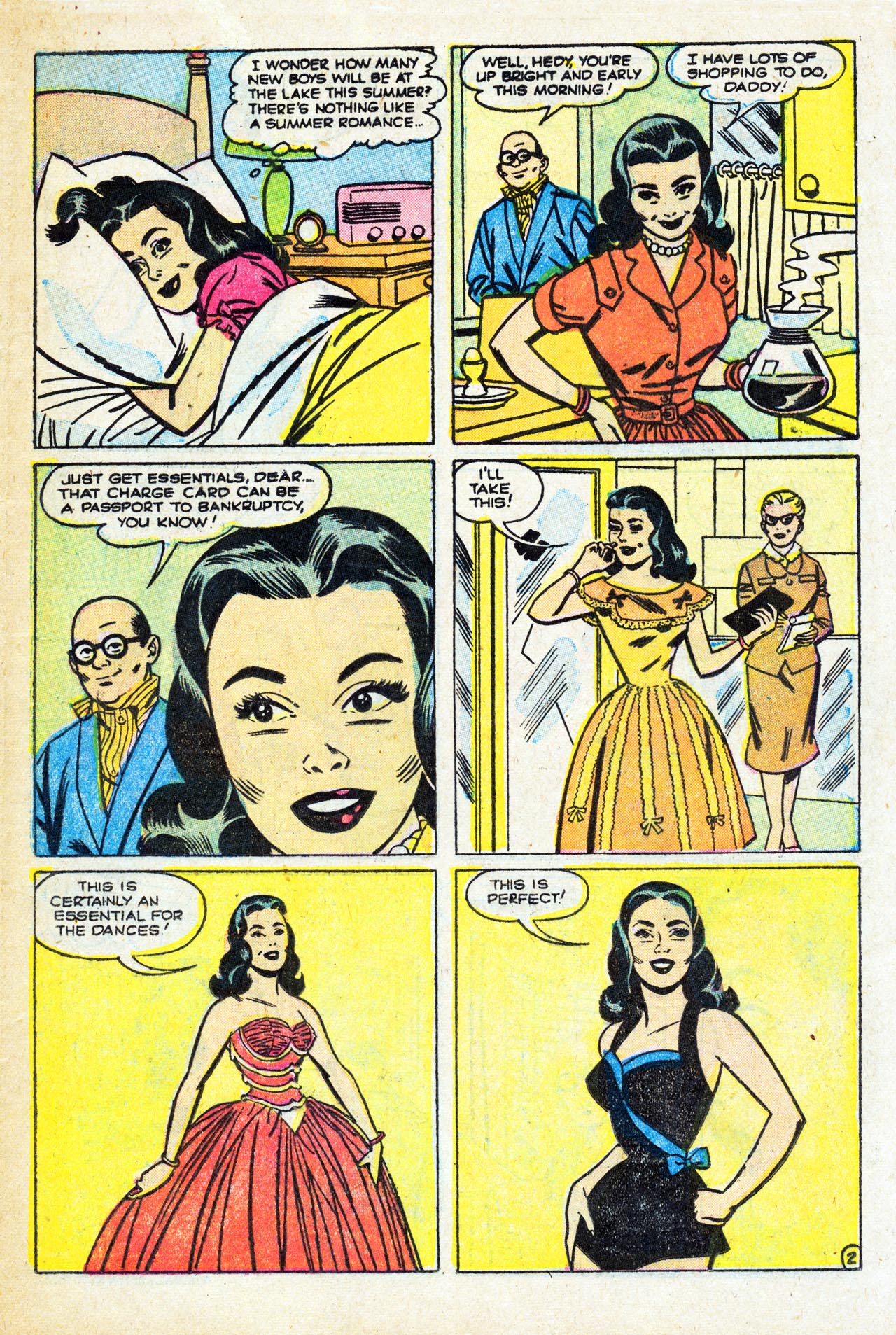 Read online Patsy Walker comic -  Issue #67 - 17