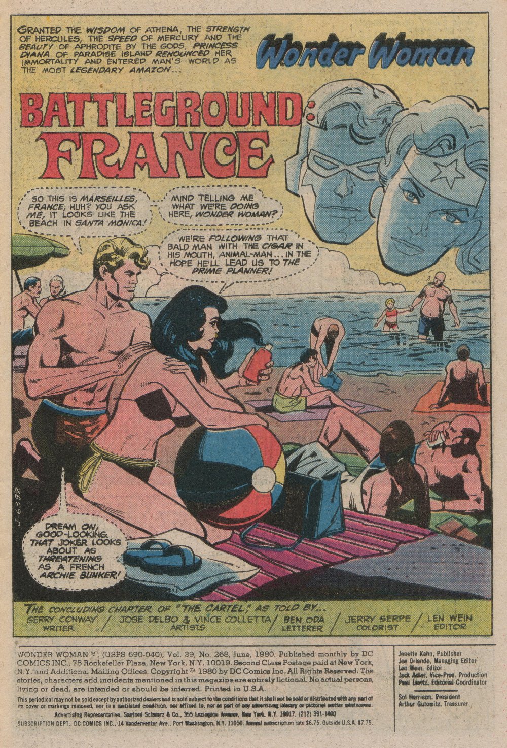 Read online Wonder Woman (1942) comic -  Issue #268 - 2