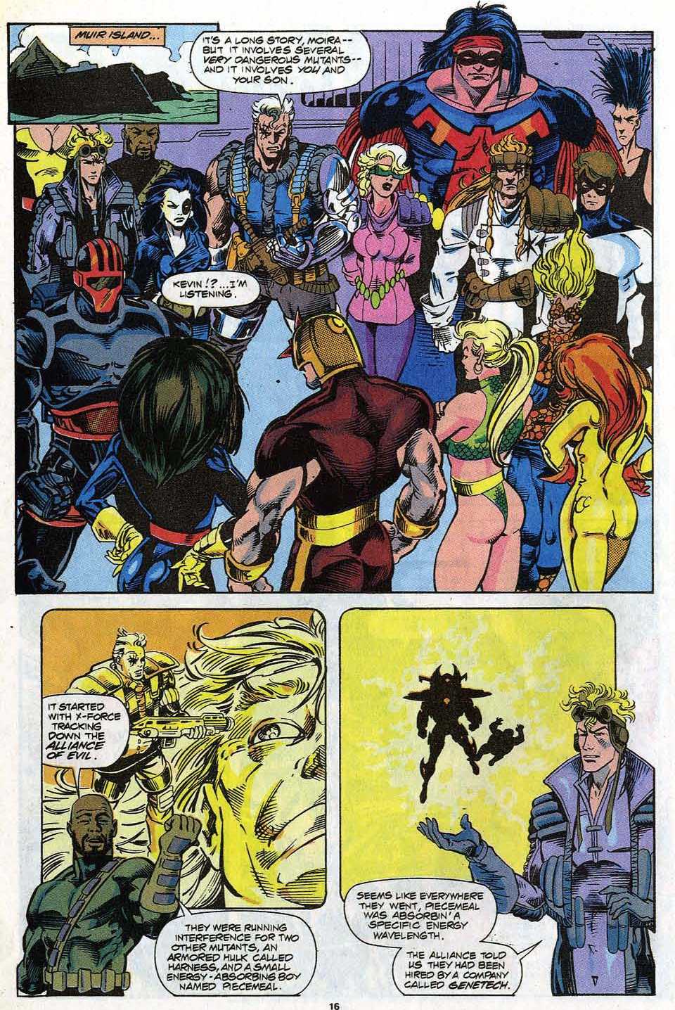 Read online X-Men Annual comic -  Issue #15 - 17