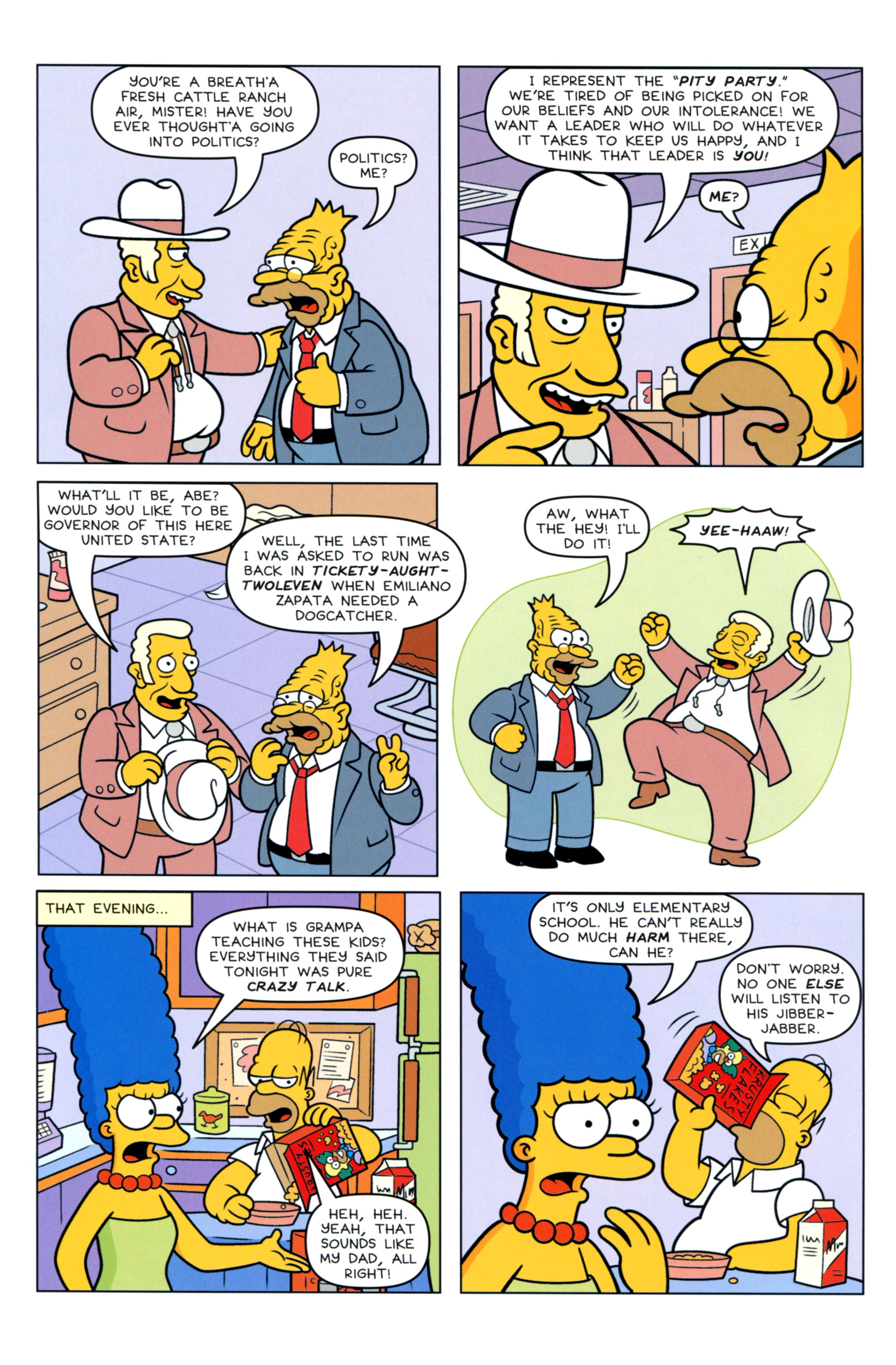 Read online Simpsons Comics comic -  Issue #209 - 18