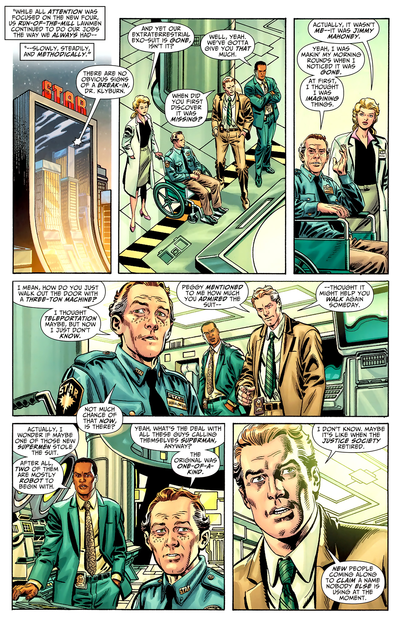Read online DCU: Legacies comic -  Issue #8 - 11