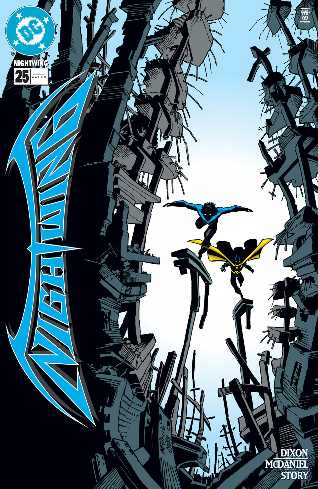 Read online Nightwing (1996) comic -  Issue #25 - 1