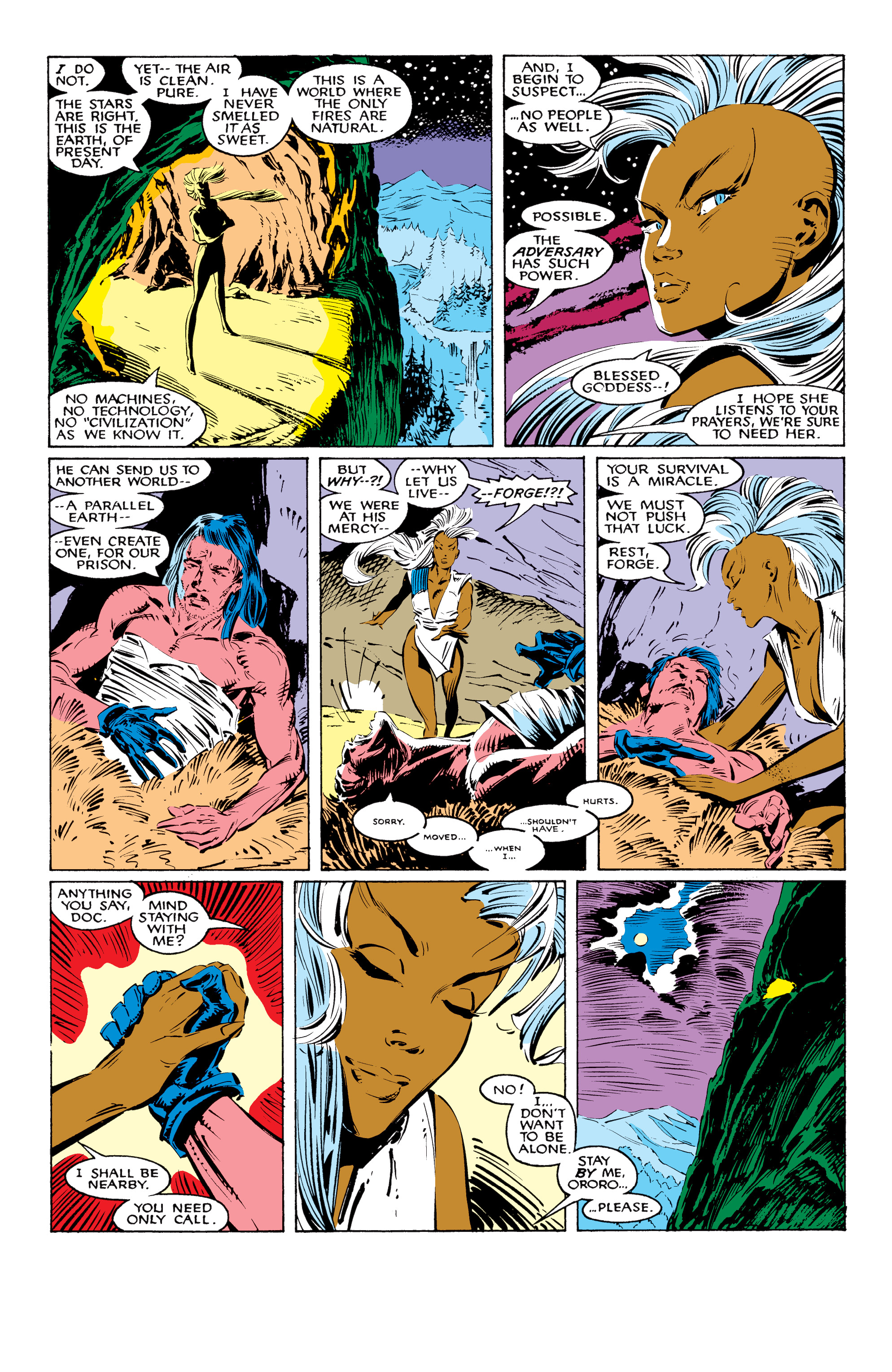 Read online X-Men Milestones: Fall of the Mutants comic -  Issue # TPB (Part 1) - 36