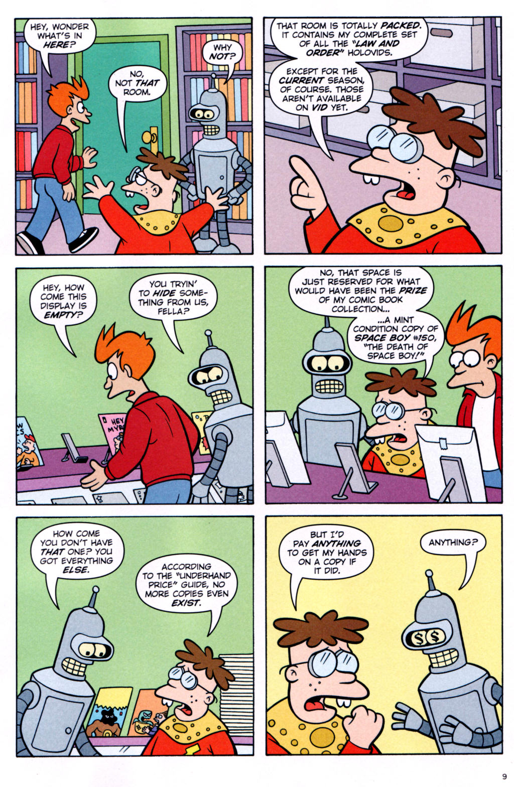 Read online Futurama Comics comic -  Issue #30 - 8