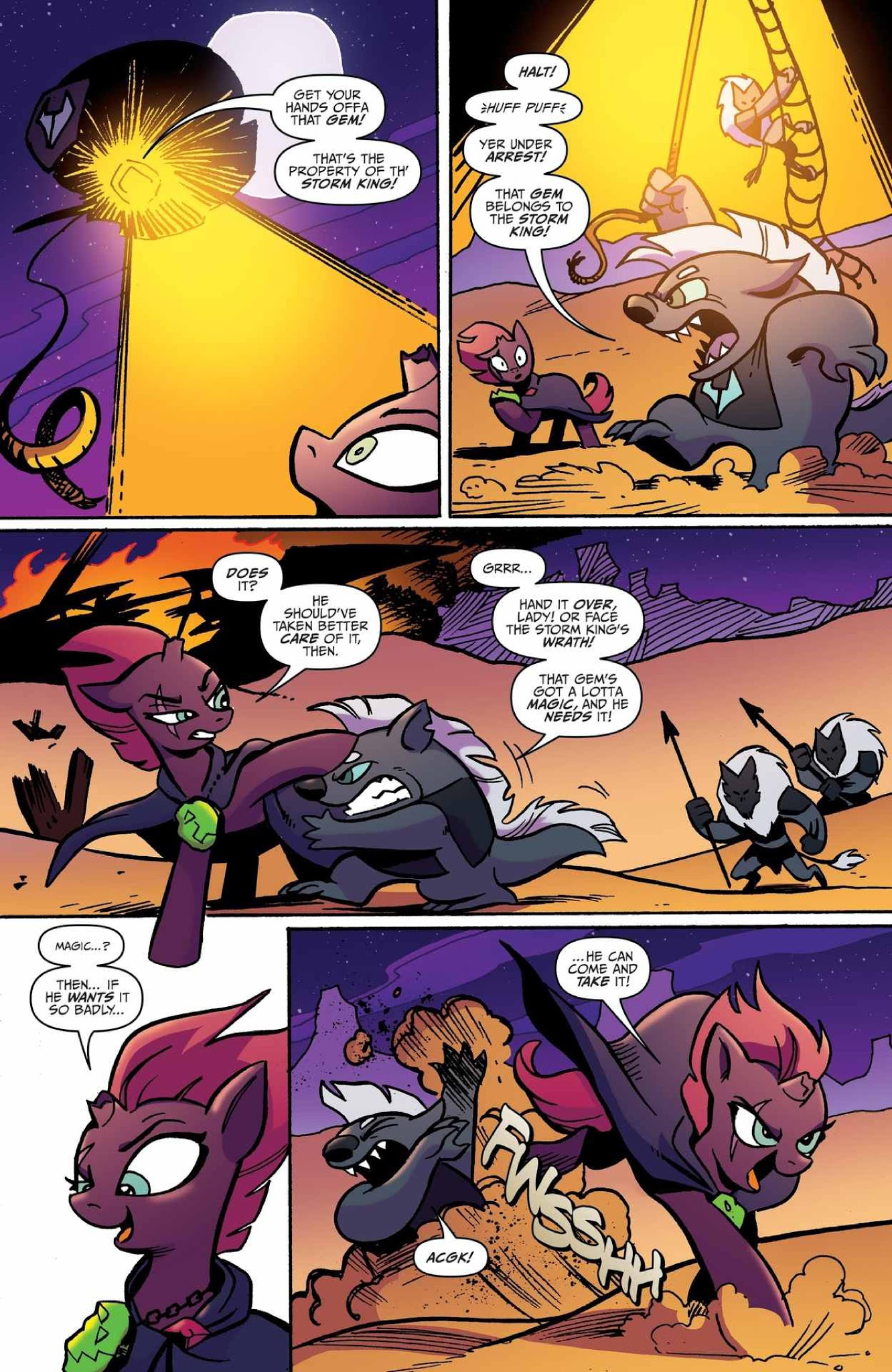Read online My Little Pony: The Movie Prequel comic -  Issue #4 - 5