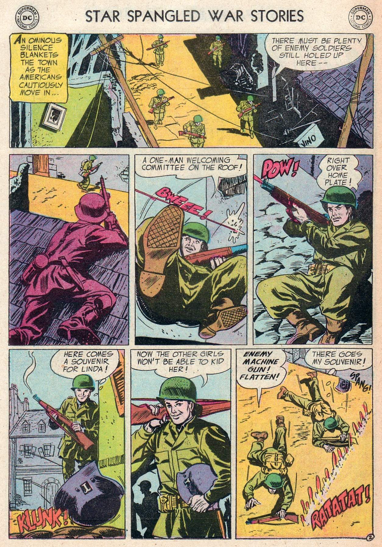 Read online Star Spangled War Stories (1952) comic -  Issue #33 - 20